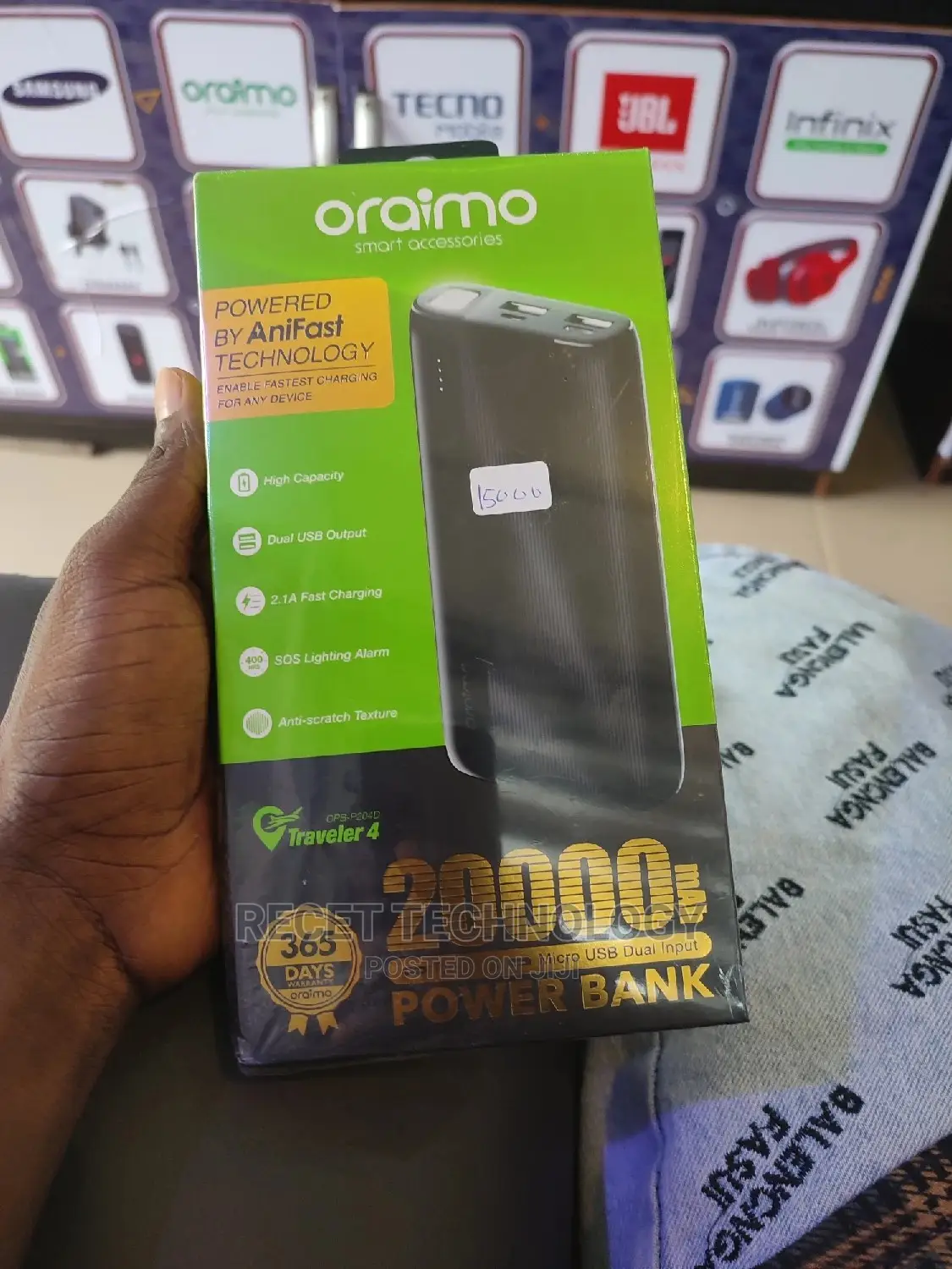 Oraimo 20000mah Power Bank