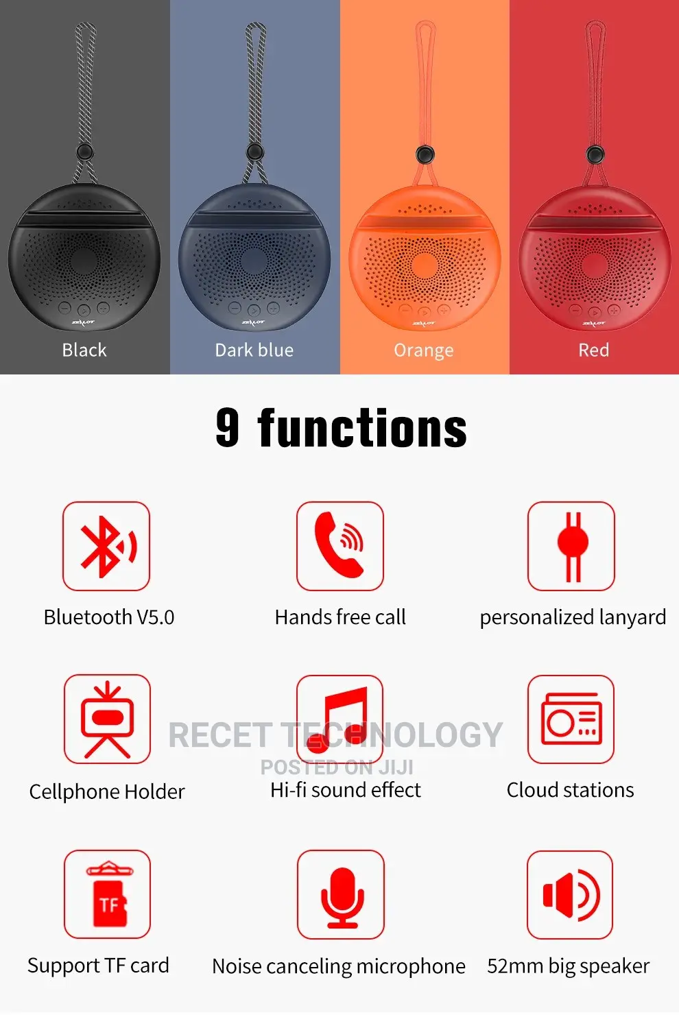 Zealot S24 Bluetooth Speaker