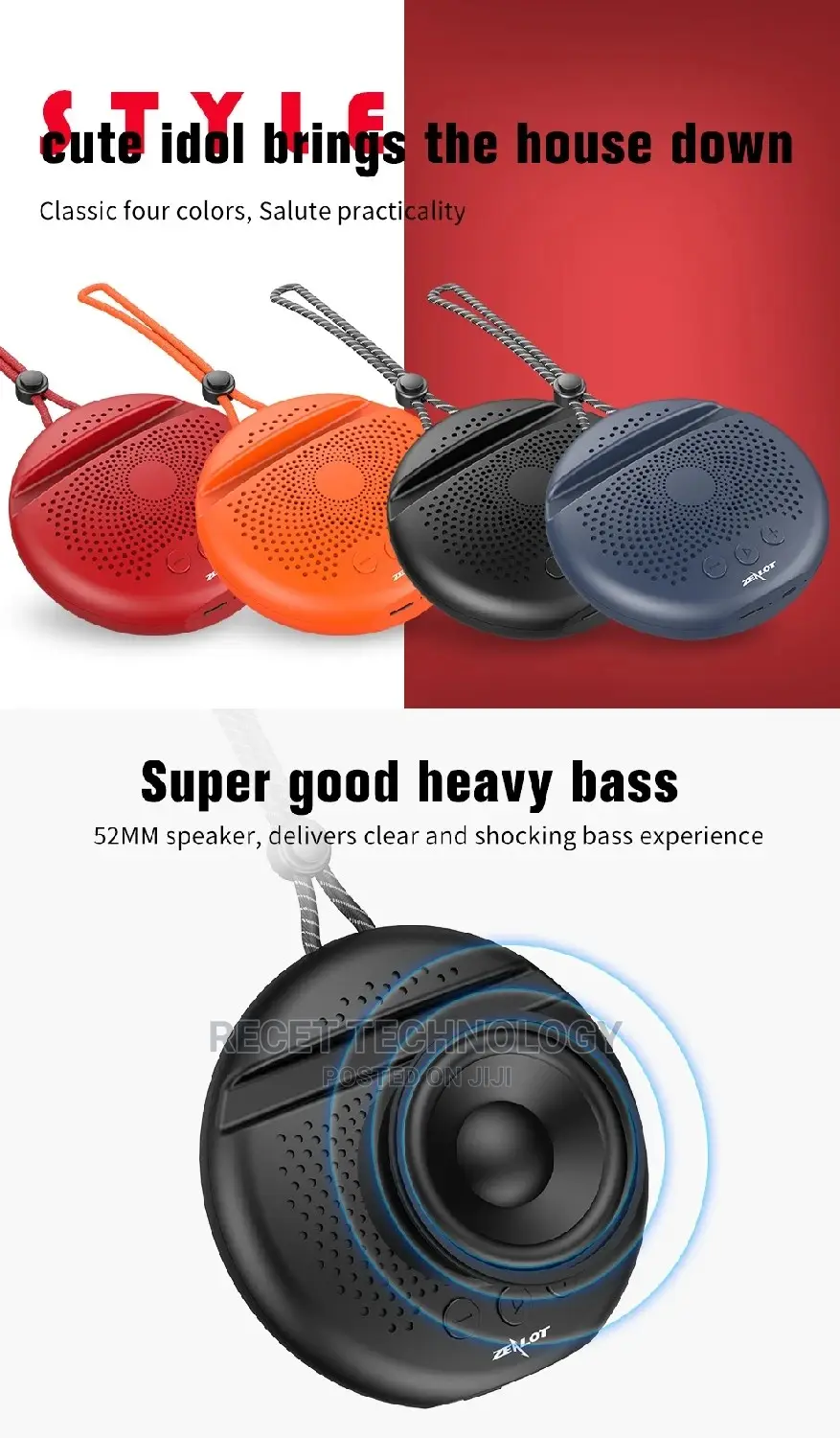 Zealot S24 Bluetooth Speaker