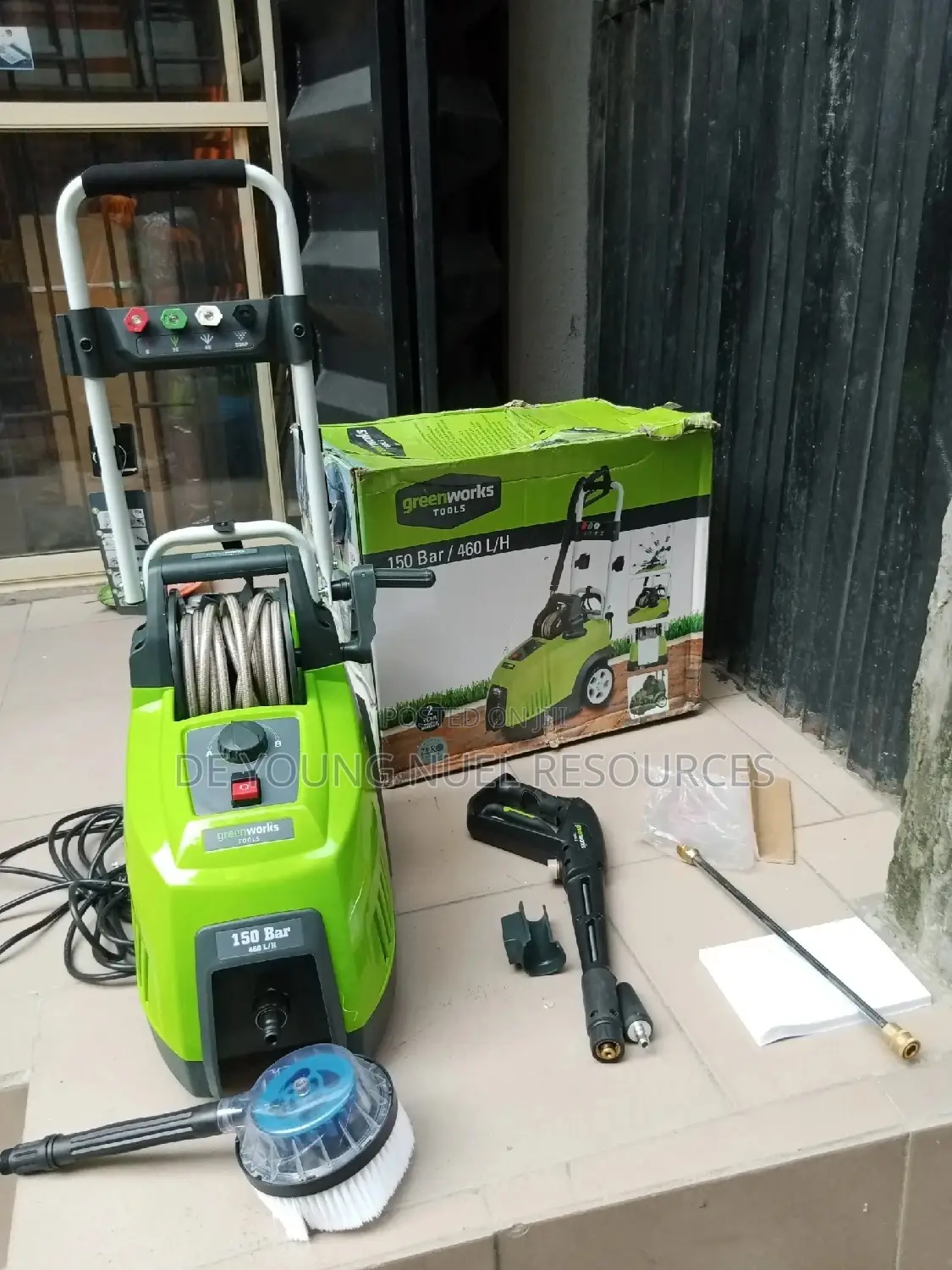 Standard Electric Pressure Washer Machine With Soap Can