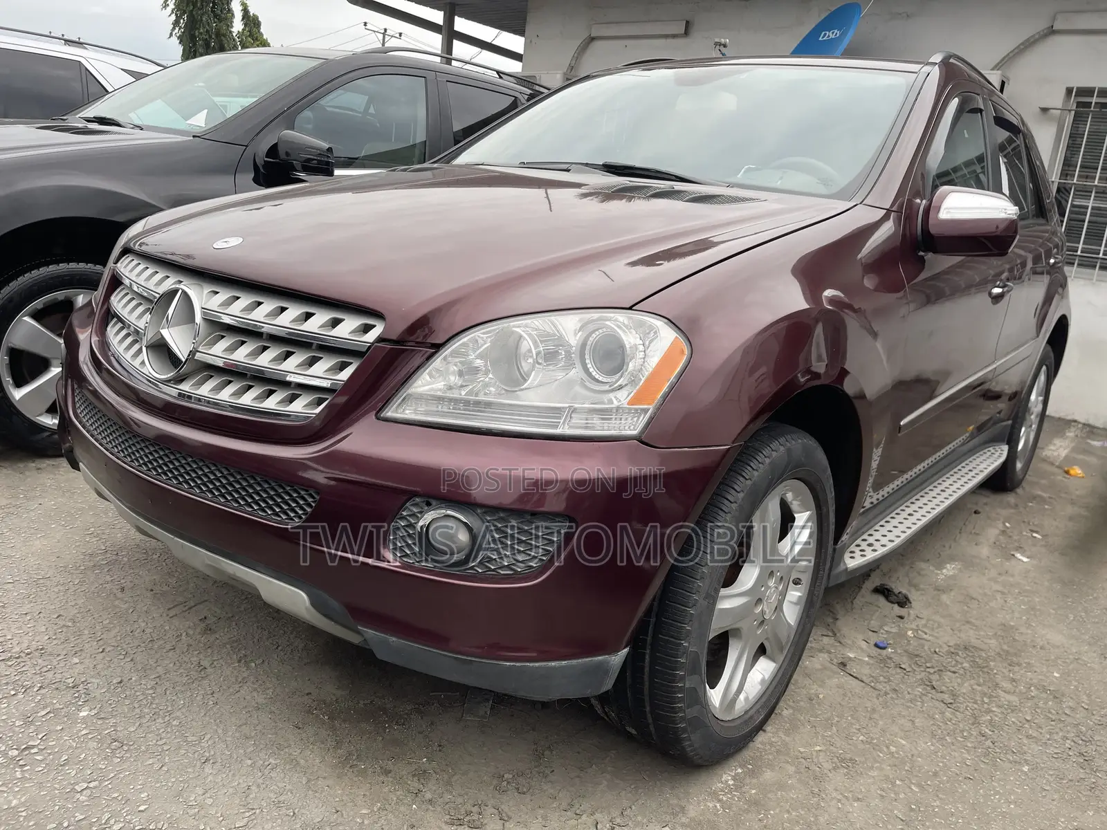 Mercedes-Benz M Class 2008 Red