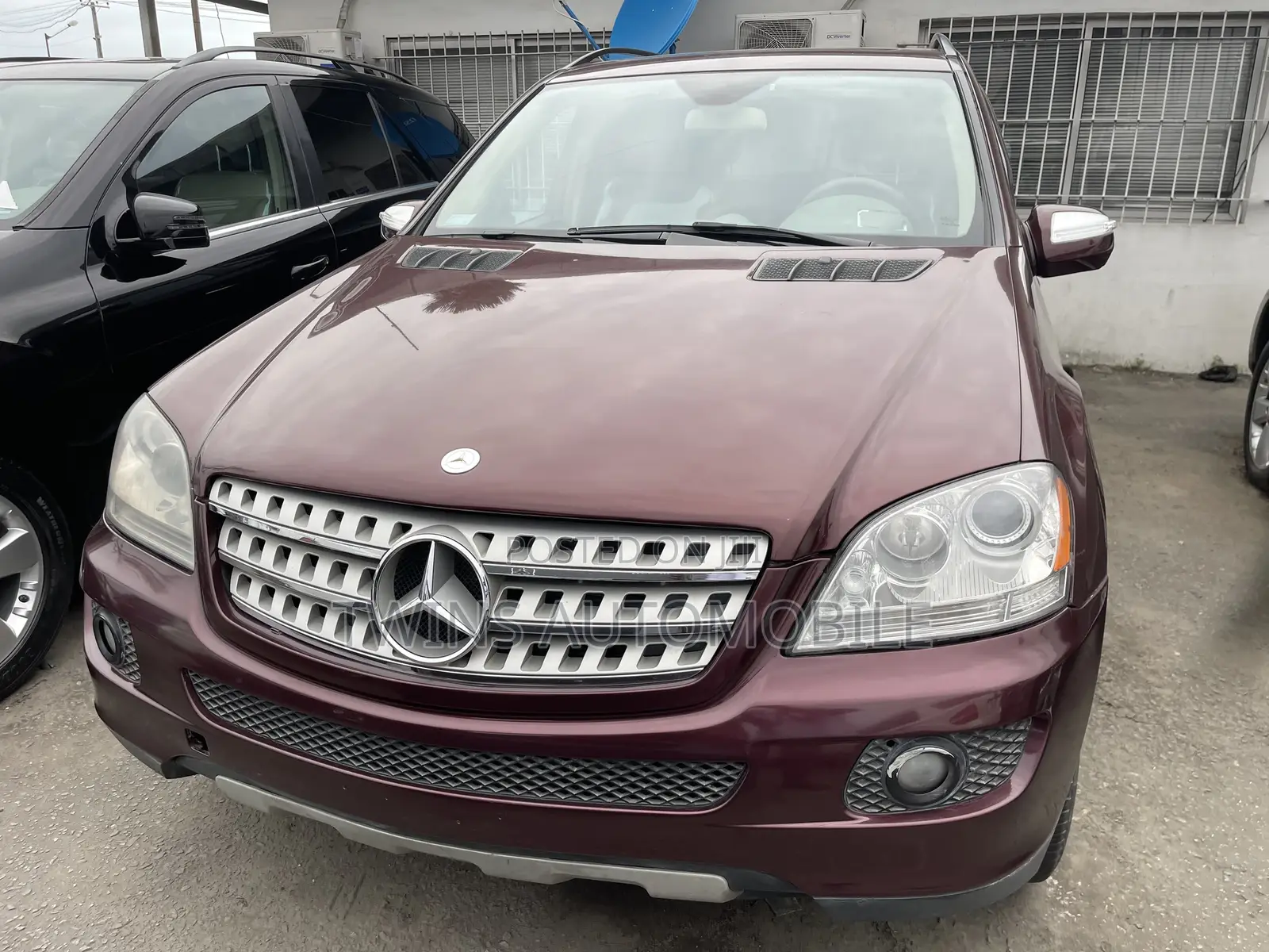 Mercedes-Benz M Class 2008 Red