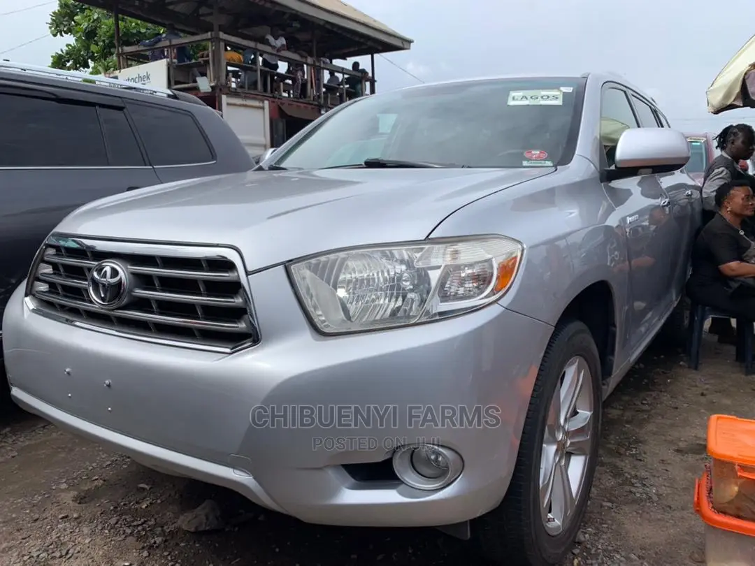 Toyota Highlander Limited 2009 Silver