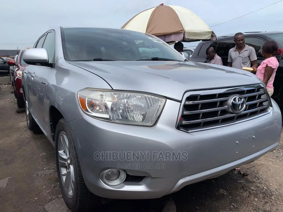 Toyota Highlander Limited 2009 Silver