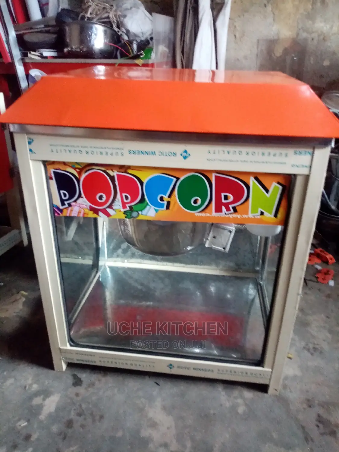 New Popcorn Machine