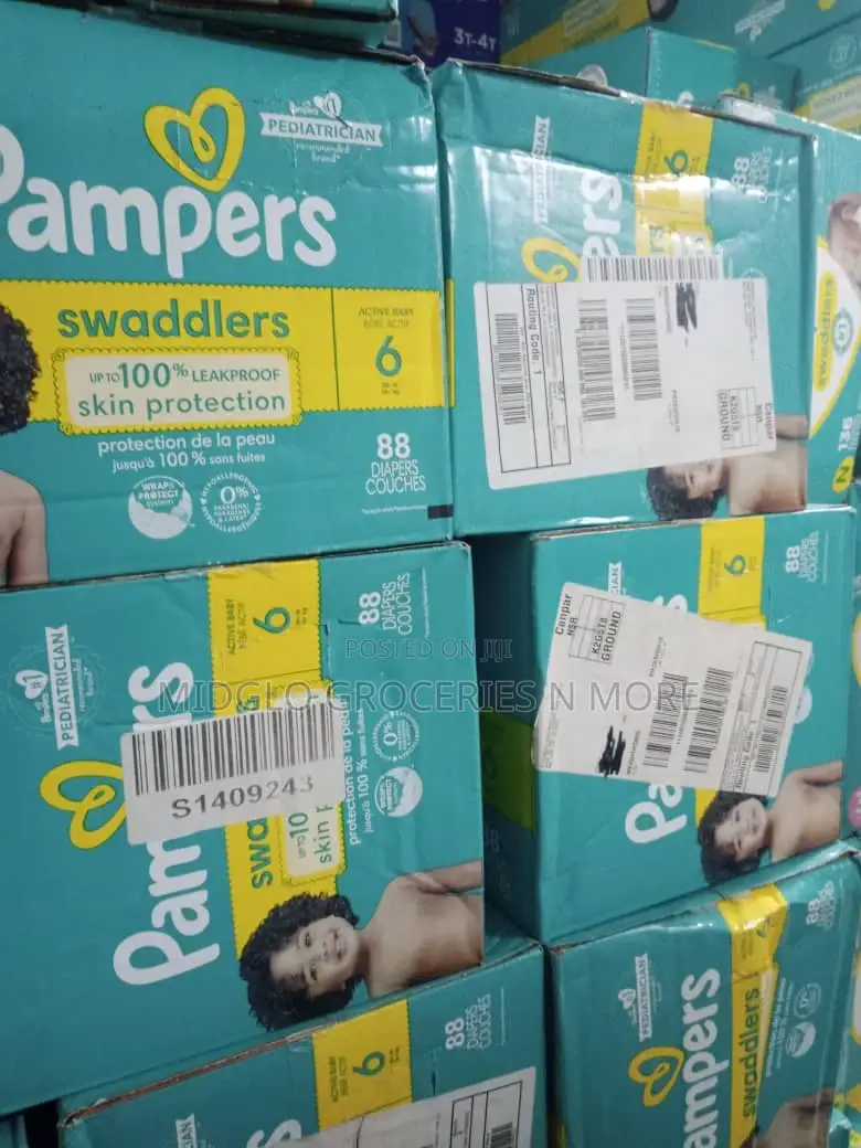 Pampers Swaddlers Different Sizes