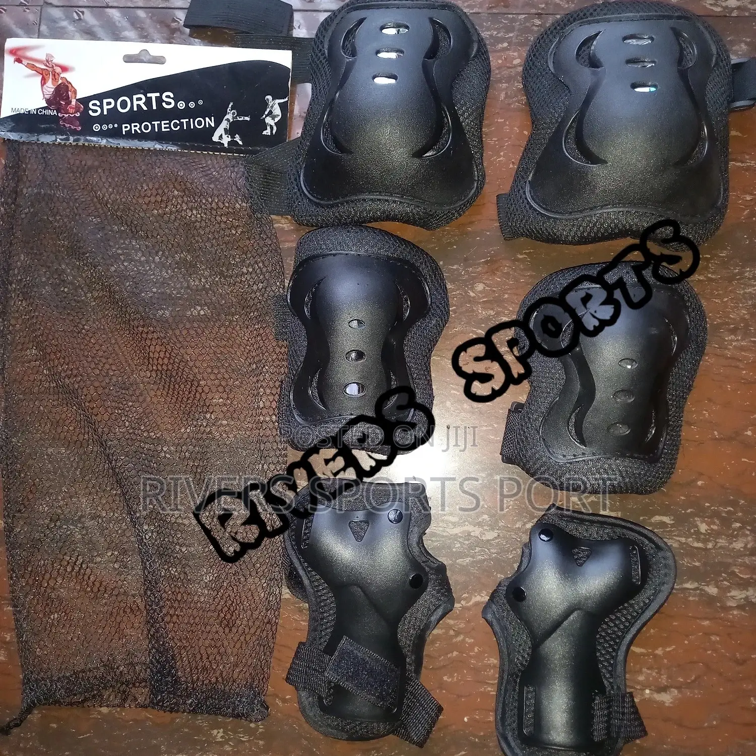 6pcs Protective Elbow Knee Pad/Guard Skating Protective Gear