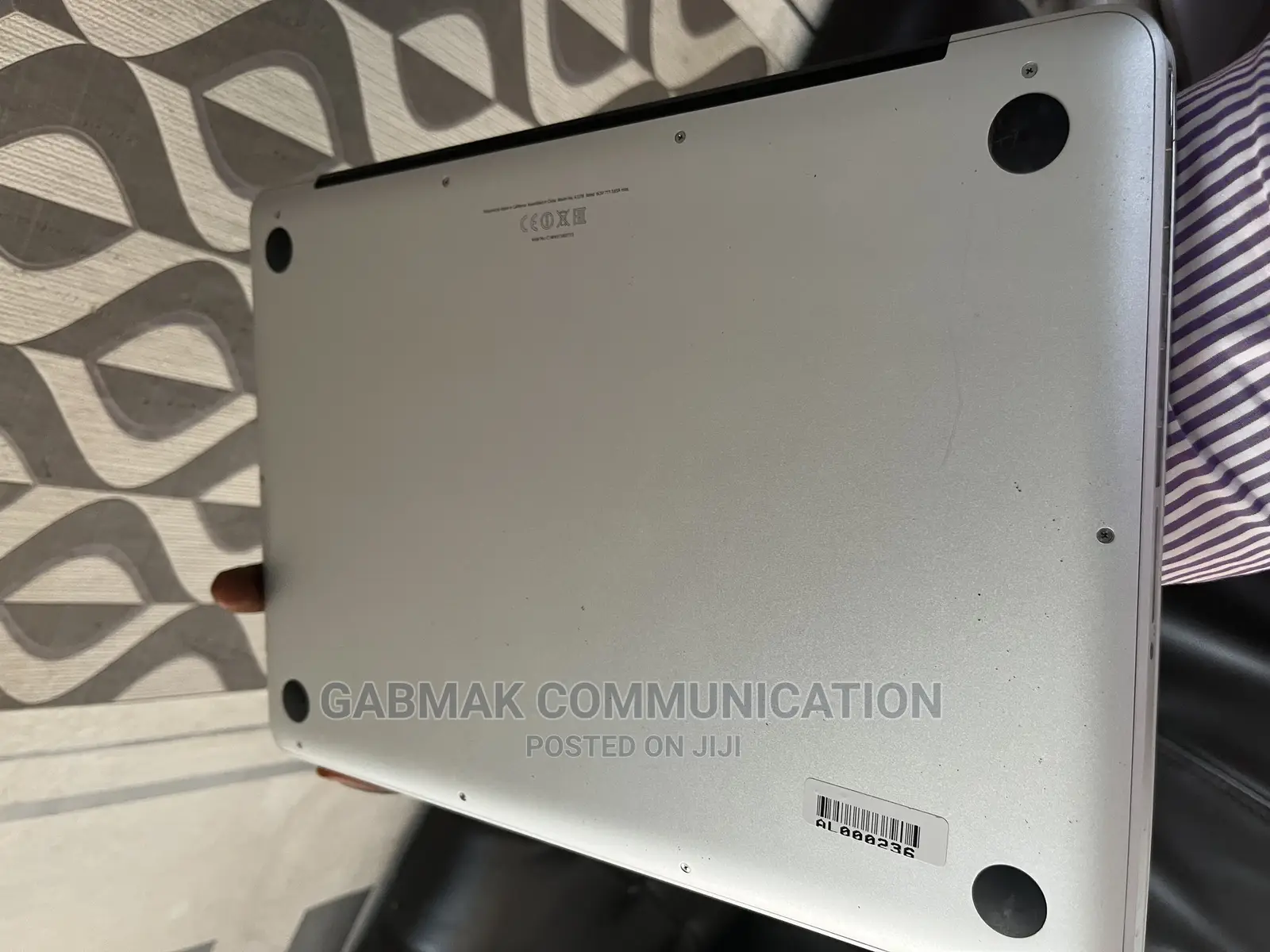 Laptop Apple MacBook 2012 8GB Intel Core I5 HDD 500GB
