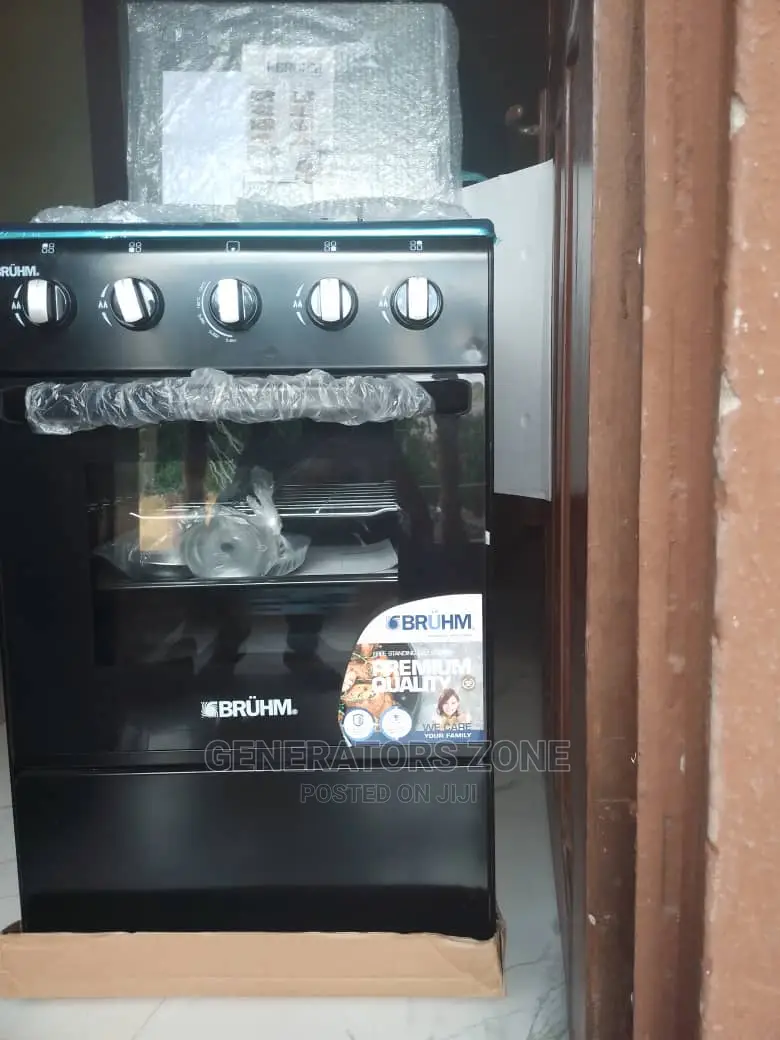 Newly Affordable 4 Burner Bruhm Gas Cooker