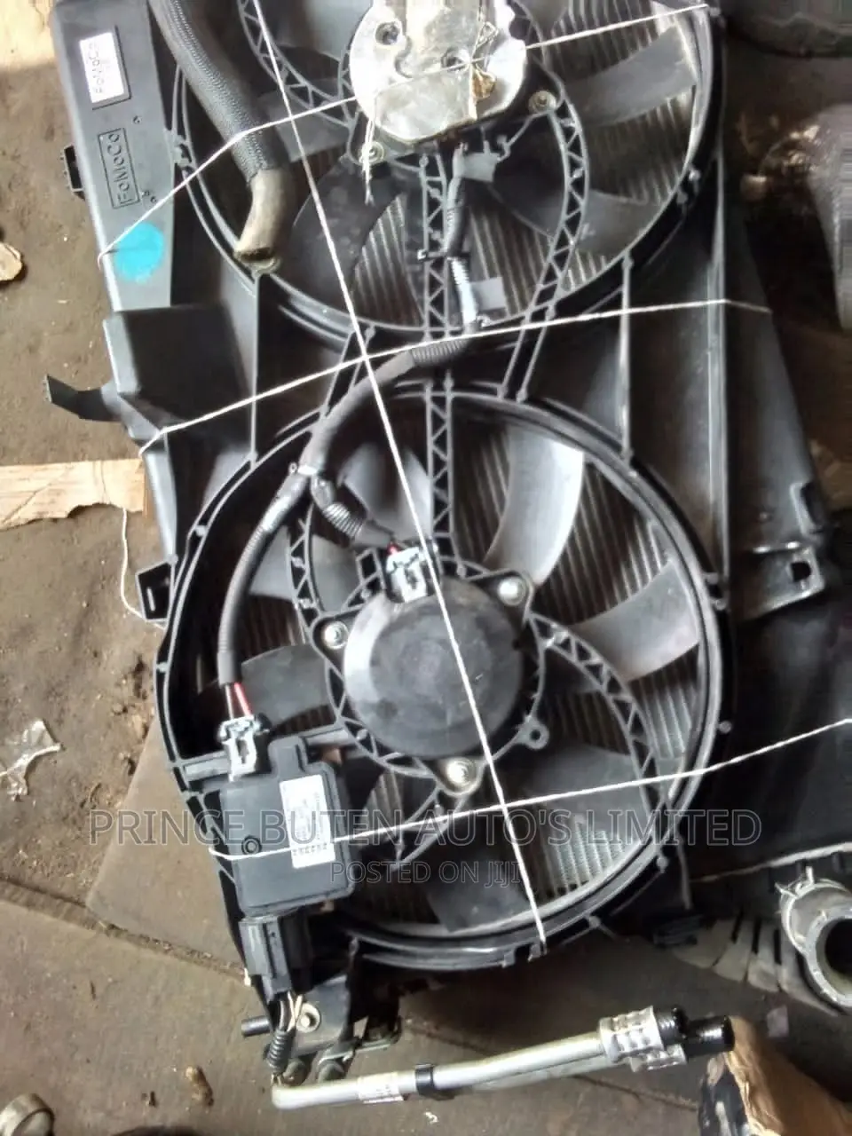 Radiator and Fan Ford Edge 2012