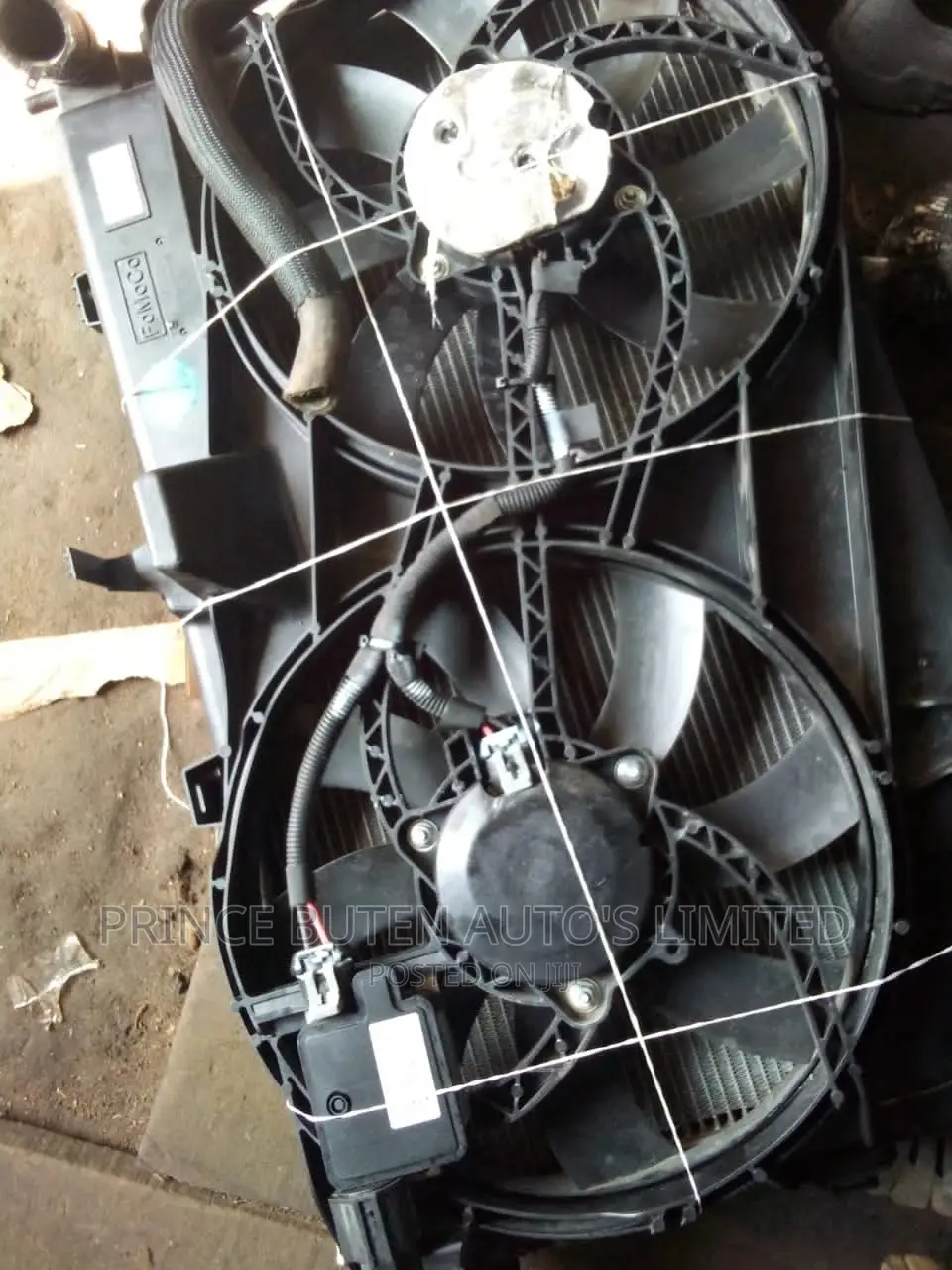 Radiator and Fan Ford Edge 2012