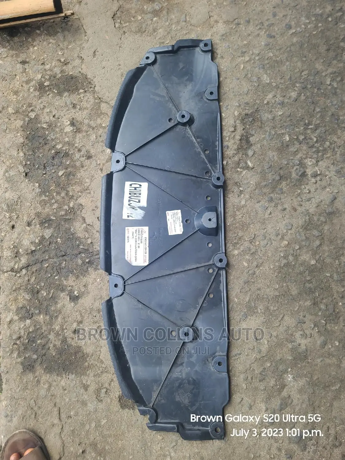 Engine Cover Corolla 2020-2022 Front Outer