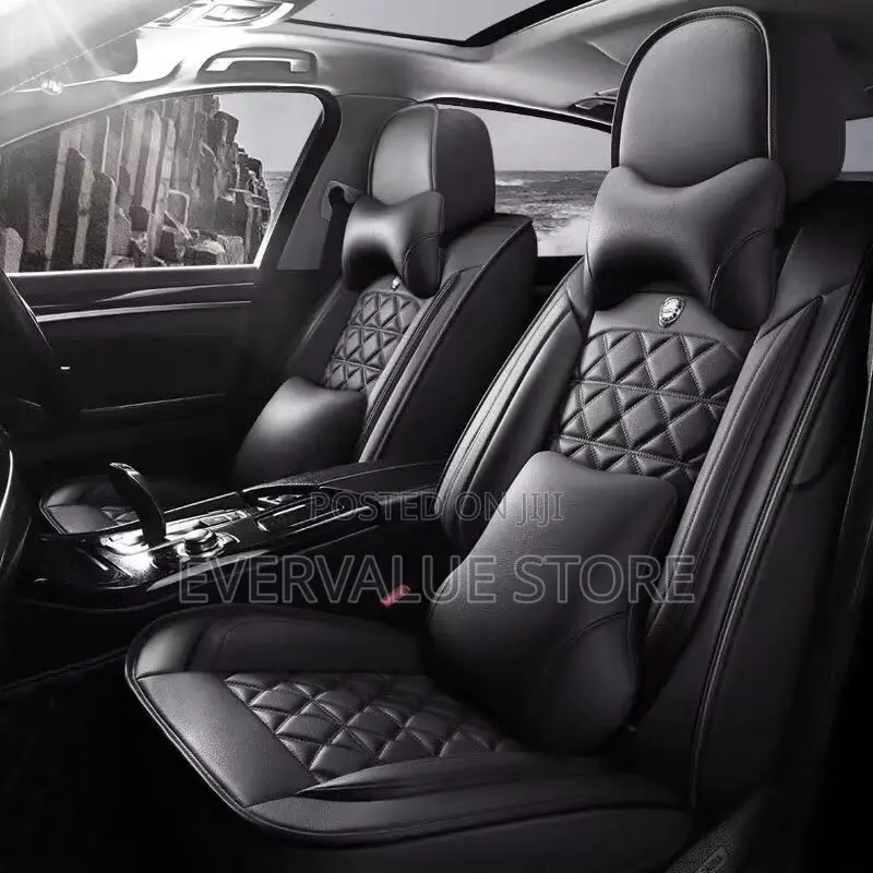 Black Quality Leather Seat Cover