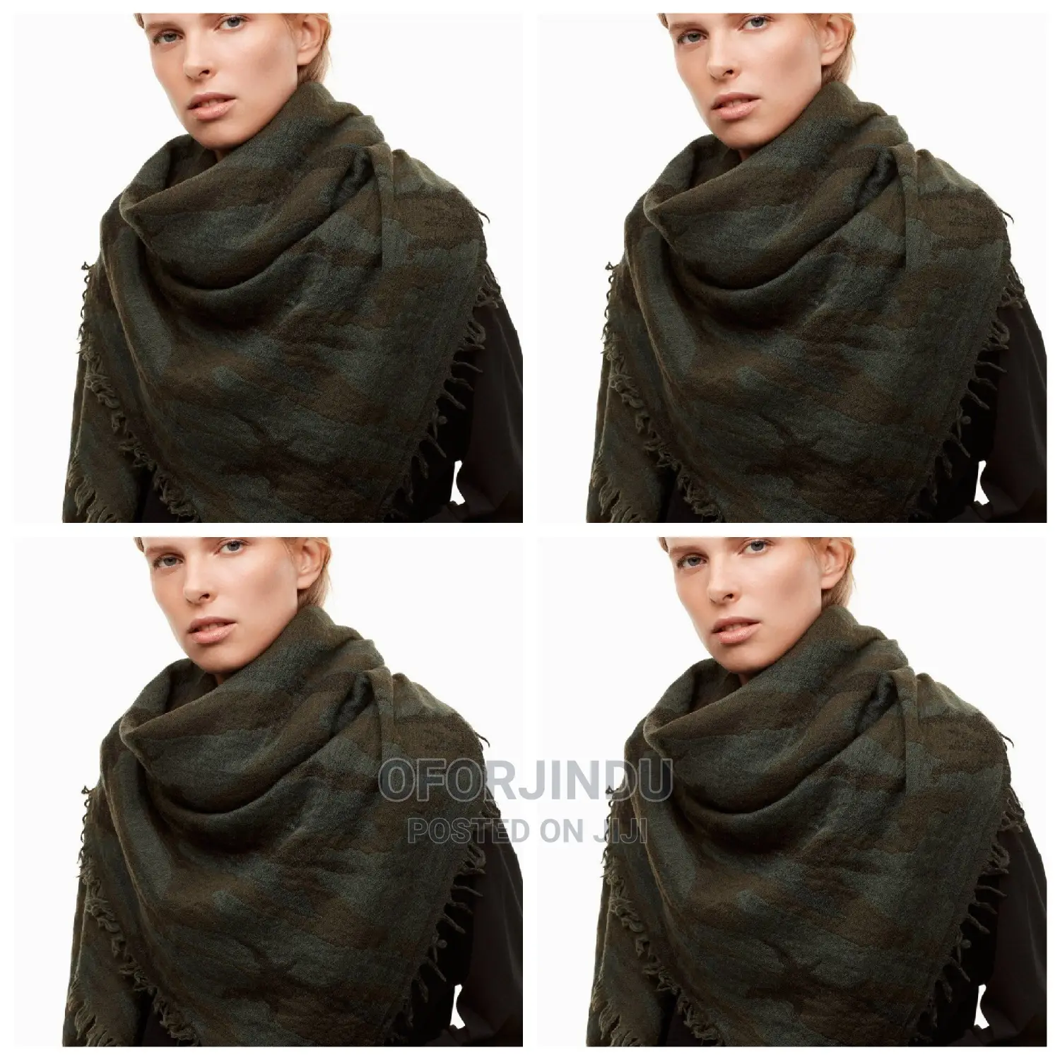 Snood Infinity Scarf Neutral Os Foreign Used Original
