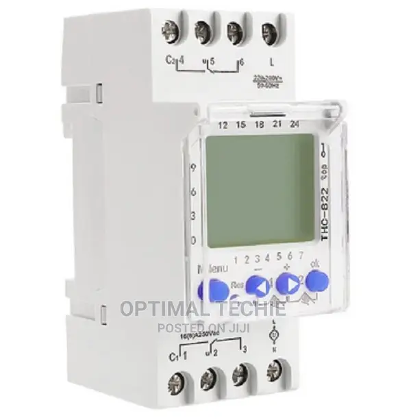 2 Channel Digital Timer Switch With 16A 220V