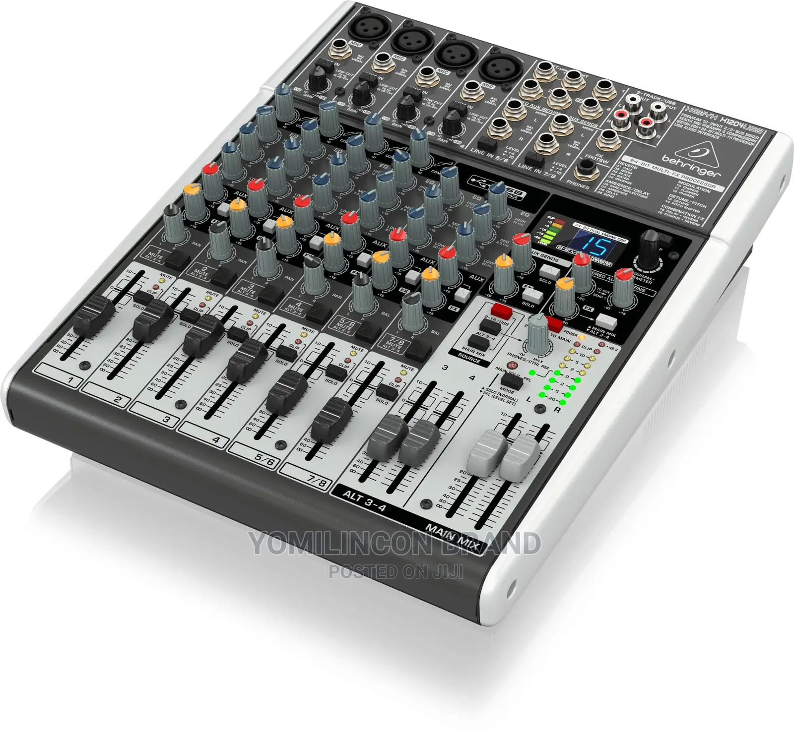 Behringer X1204USB Premium 12-Input 2-2-Bus Mixer