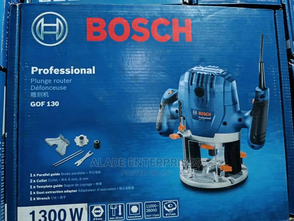 Bosch GOF 130 Professional Router – Wood Work 1300W, Plunge