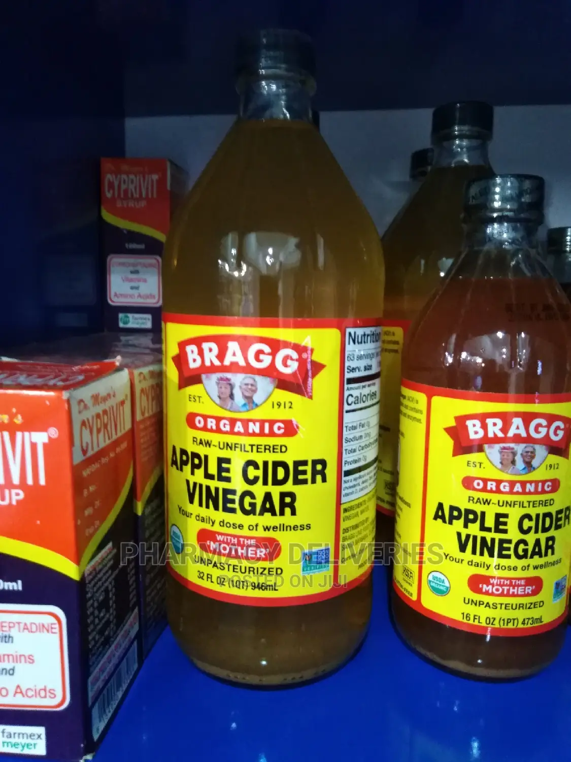 Organic Raw Apple Cider Vinegar Available for Consumers