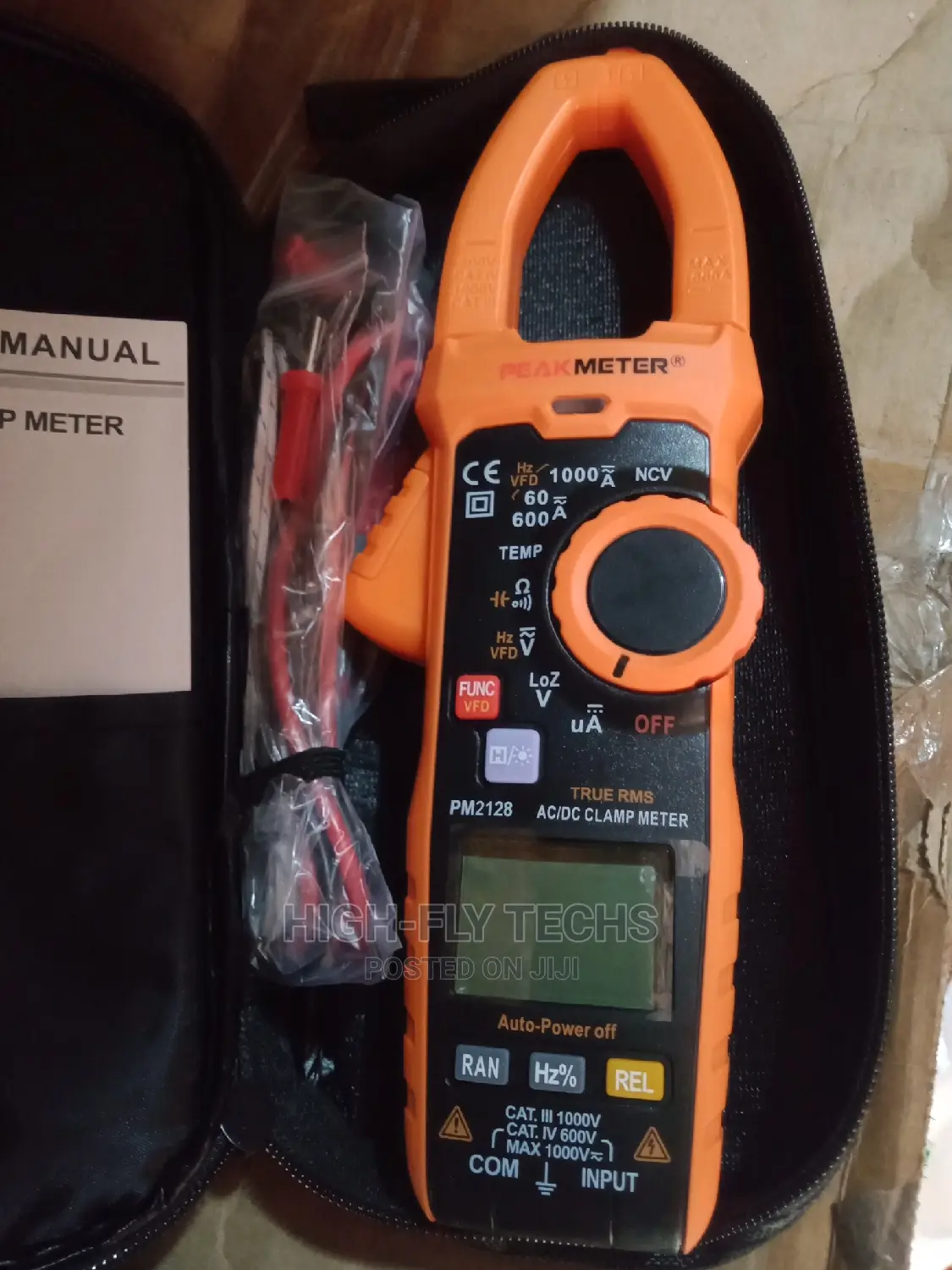Peak Meter Pm 2128 AC/DC Digital Clamp Meter