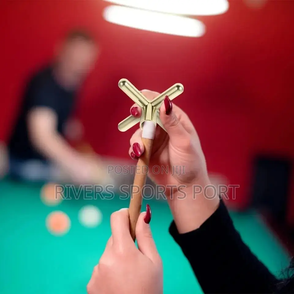 Golden Aluminium Snooker Billiard Rack Pool Cue Stick Bridge