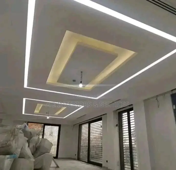 Pop Ceiling Wall Screeding Interior Design and Decor