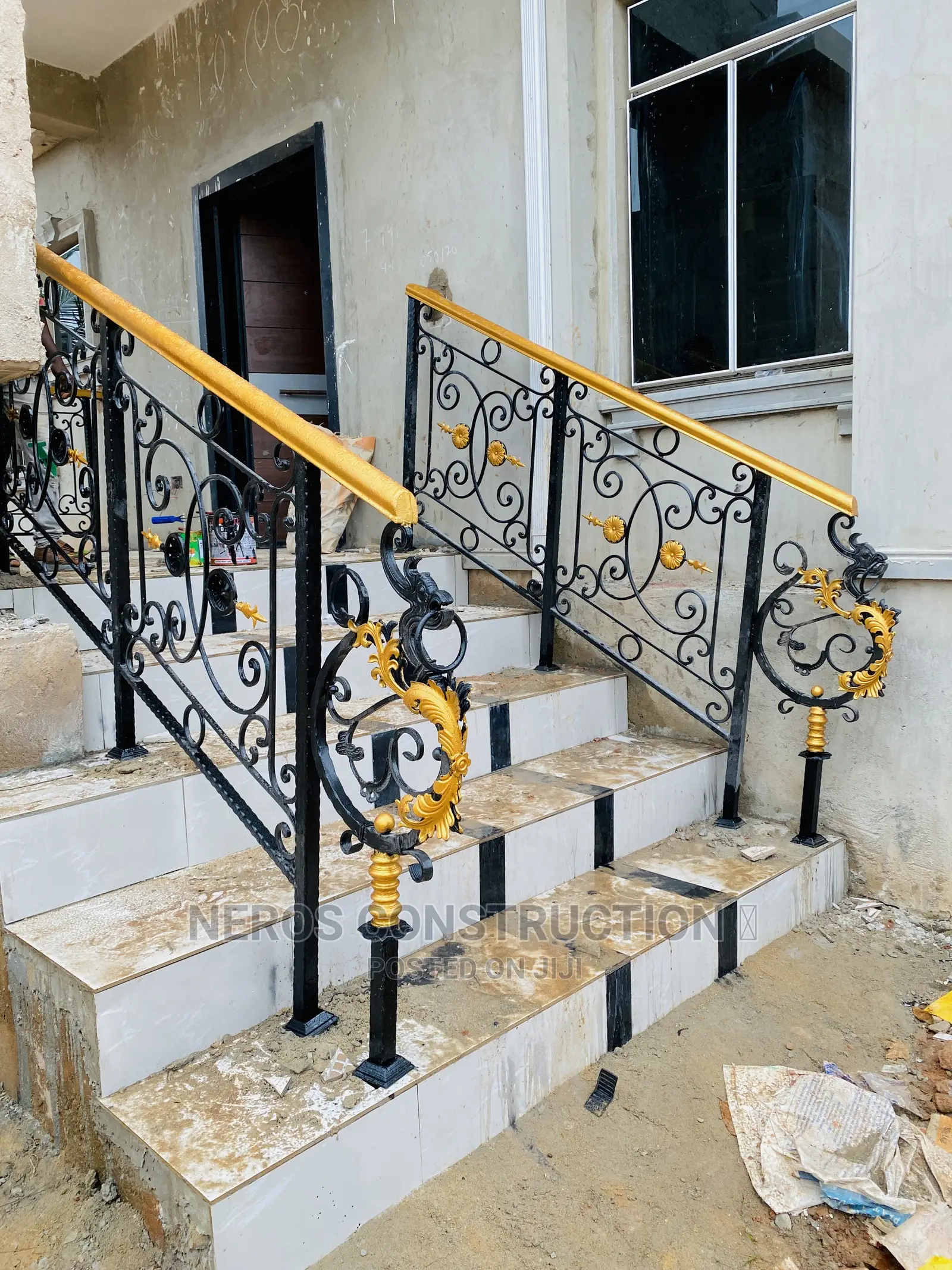 Exclusive Wrought Iron Handrail