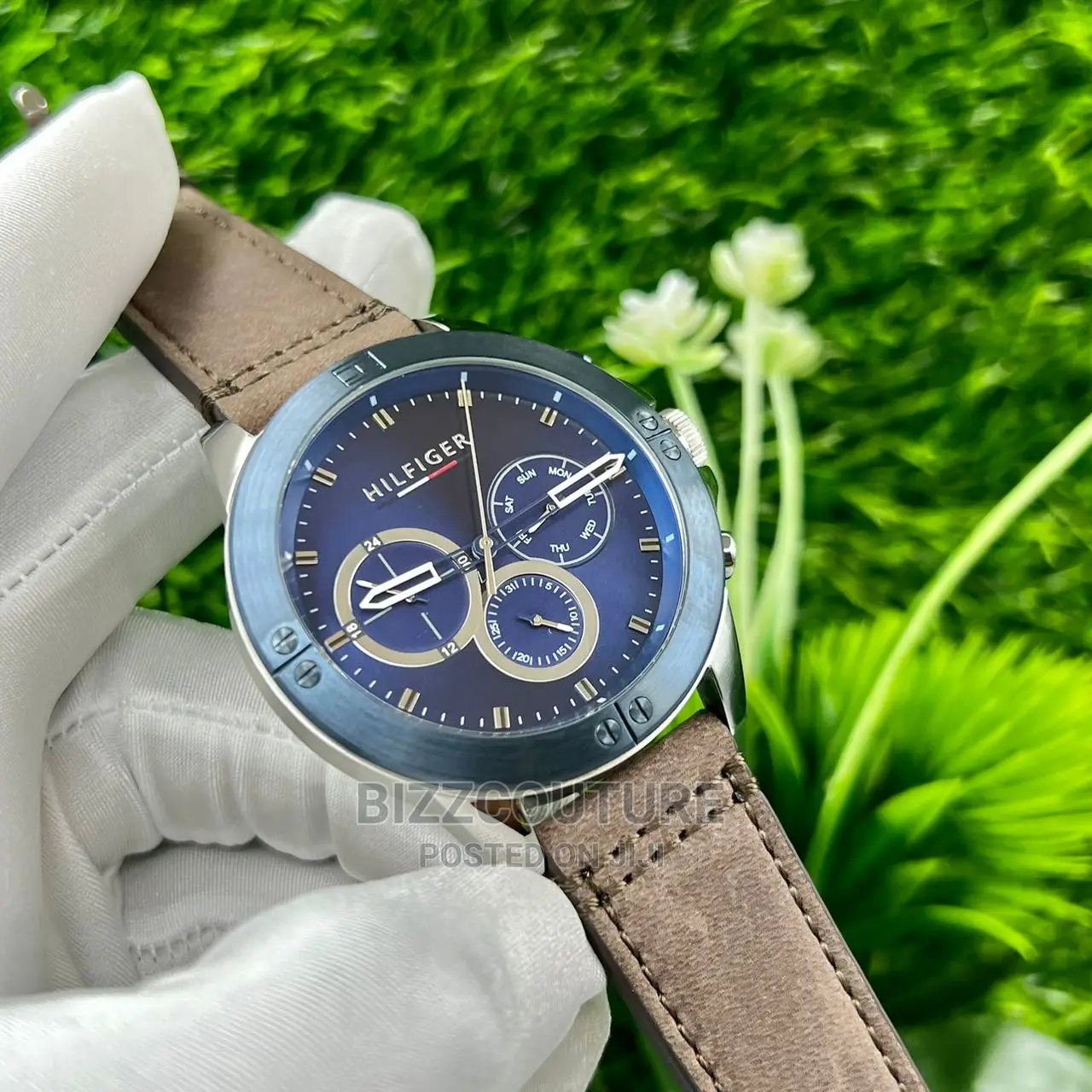 Original TOMMY HILFIGER Leather Strap Available in Store