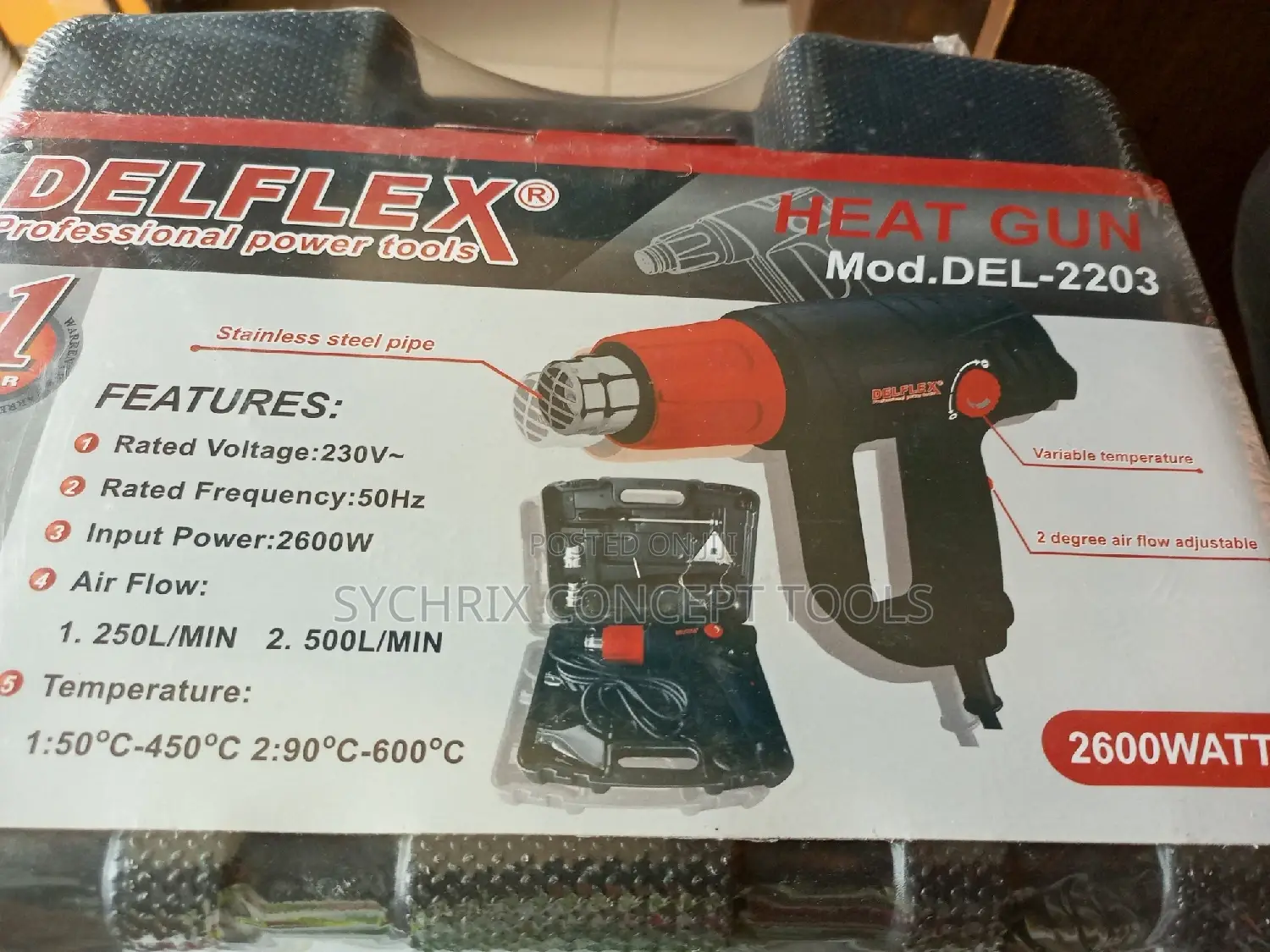 Heat Gun- 2600w