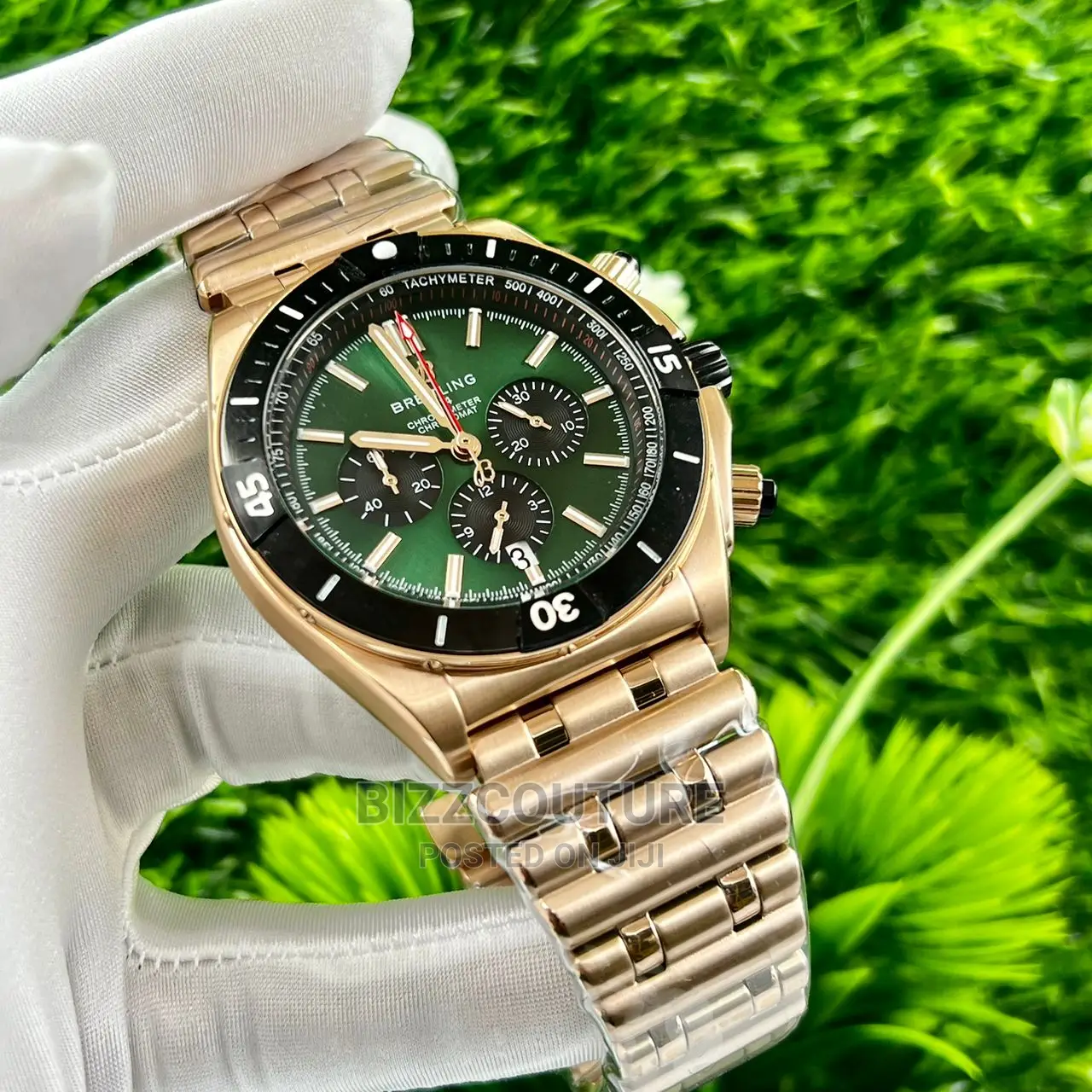 Original BREITLING Gold Chain Strap Available in Store