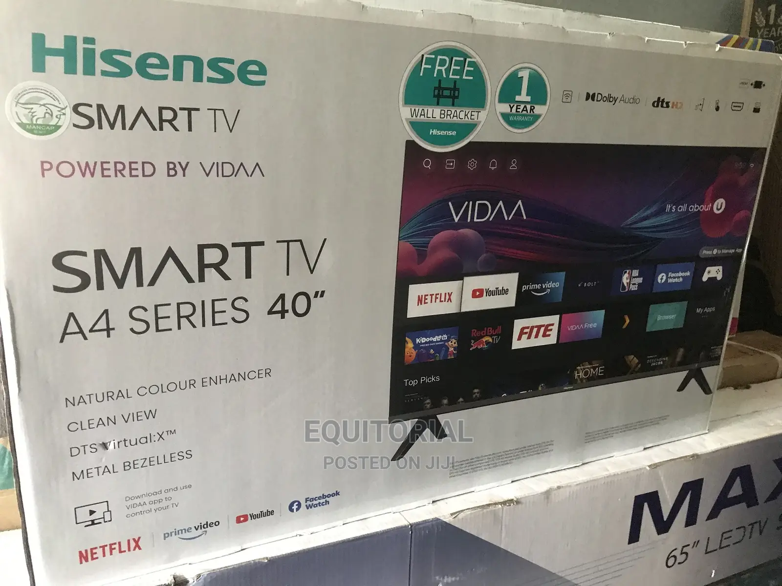 Hisense A4g Series 40-Inch Class FHD Smart Tv