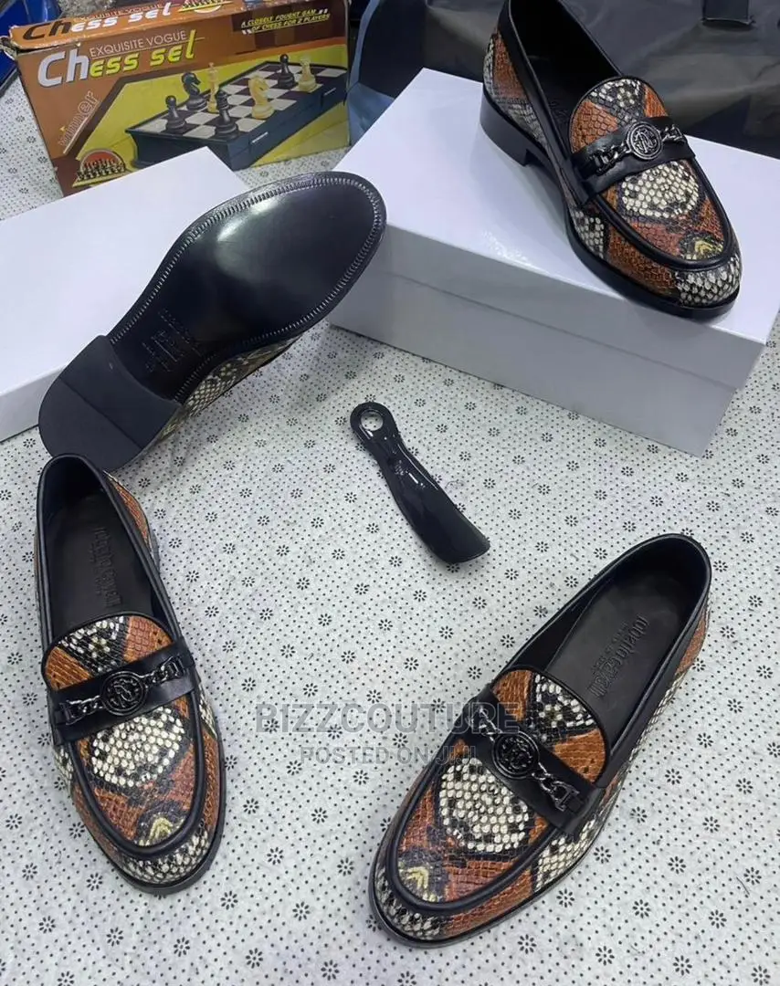 Original Italian ROBERTO CAVALLI Shoes Available in Store