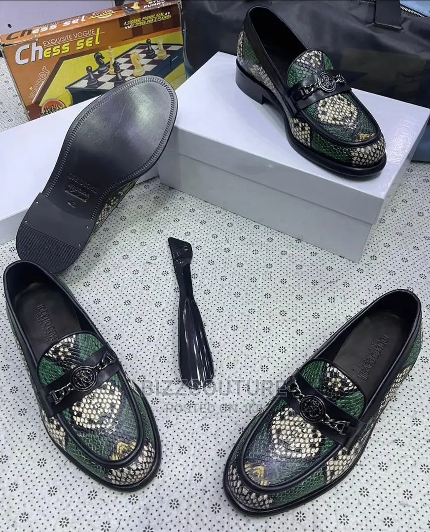 Original Italian ROBERTO CAVALLI Shoes Available in Store