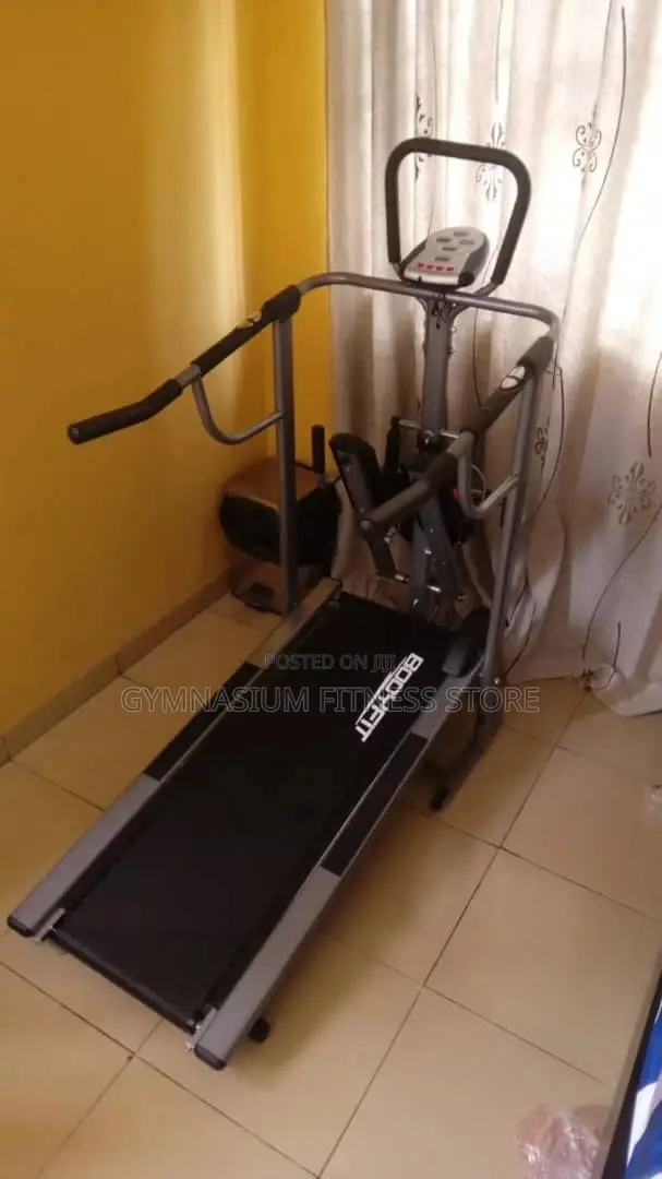 Manual Treadmill With Stepper, Twister And Push Up 116