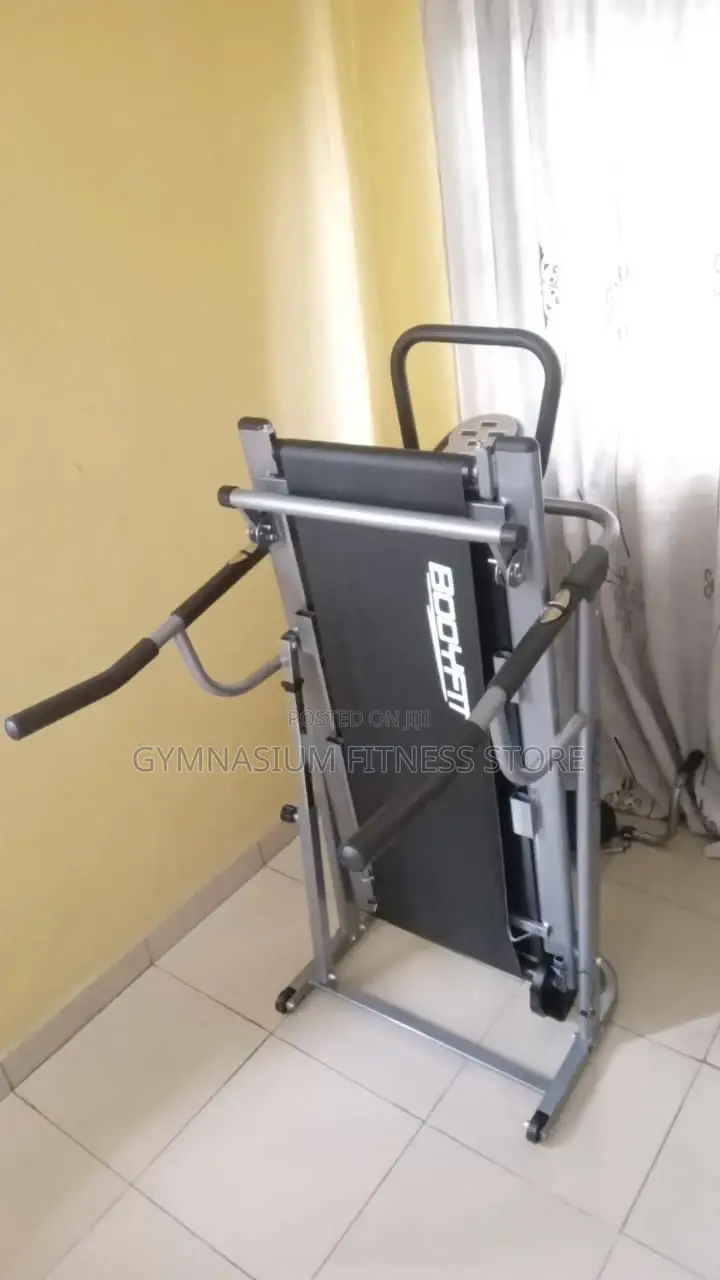Manual Treadmill With Stepper, Twister And Push Up 116