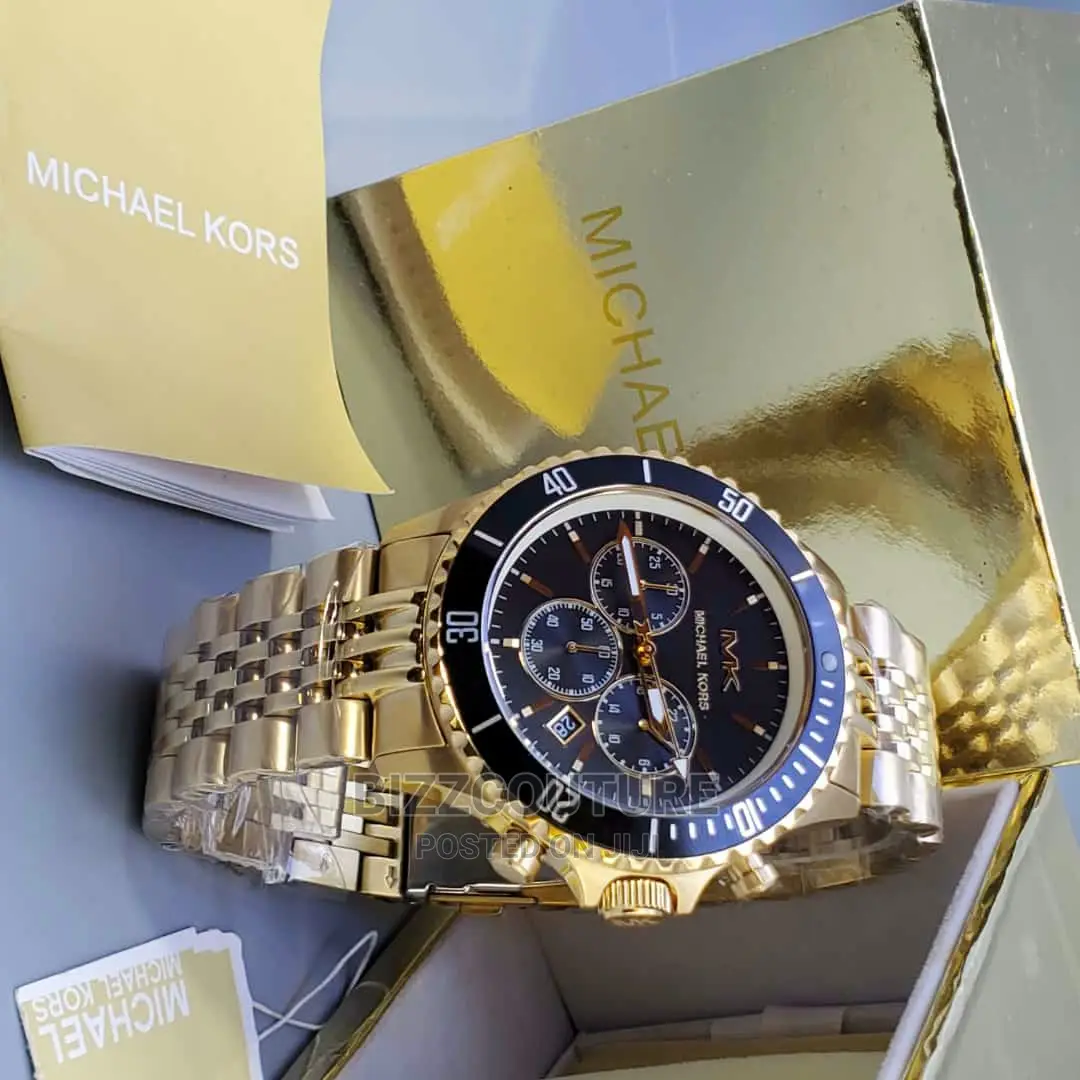 Original MICHAEL KORS Gold Chain Strap Available in Store