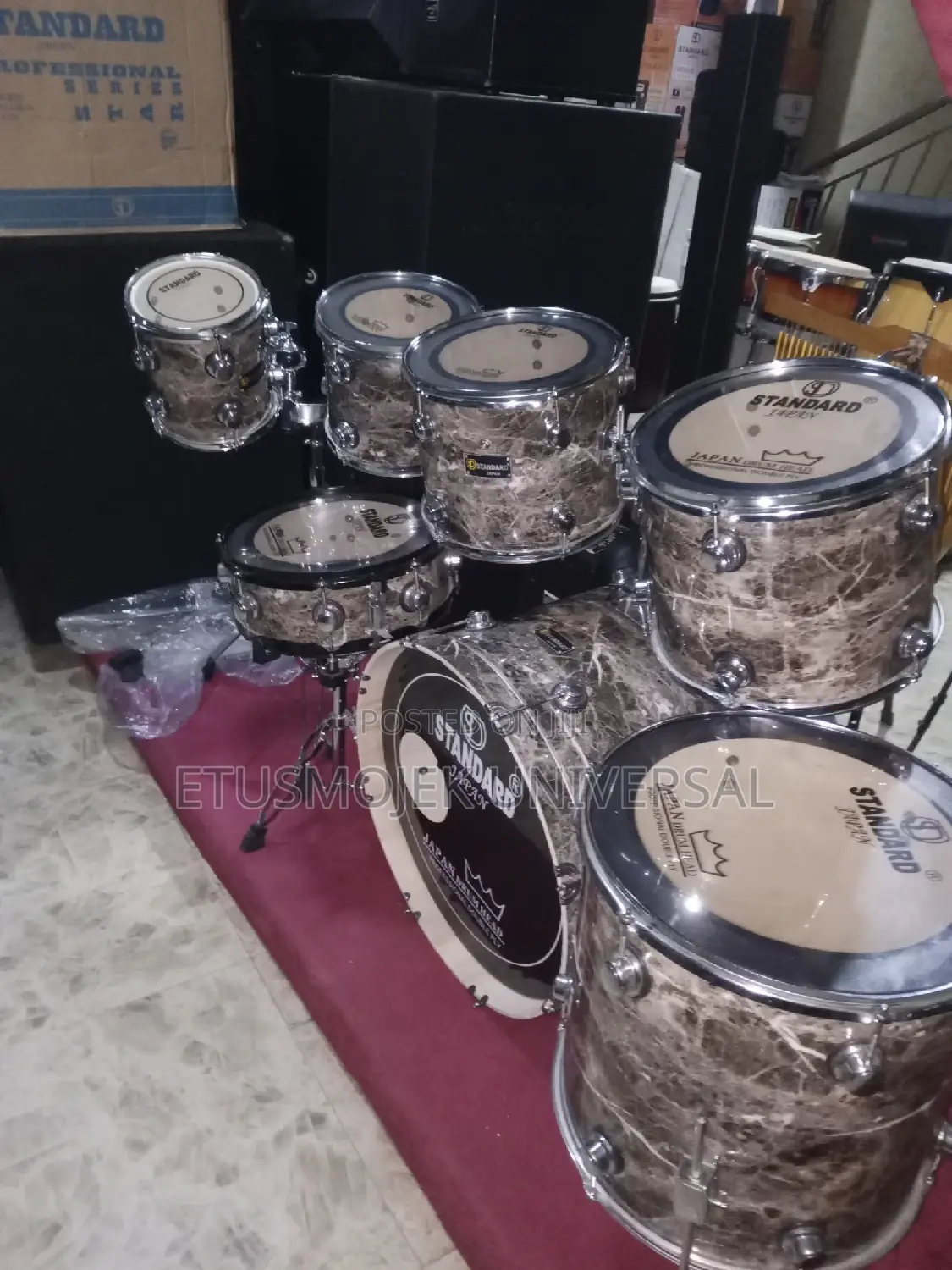 Professional Standard Japan 7set Drum Set
