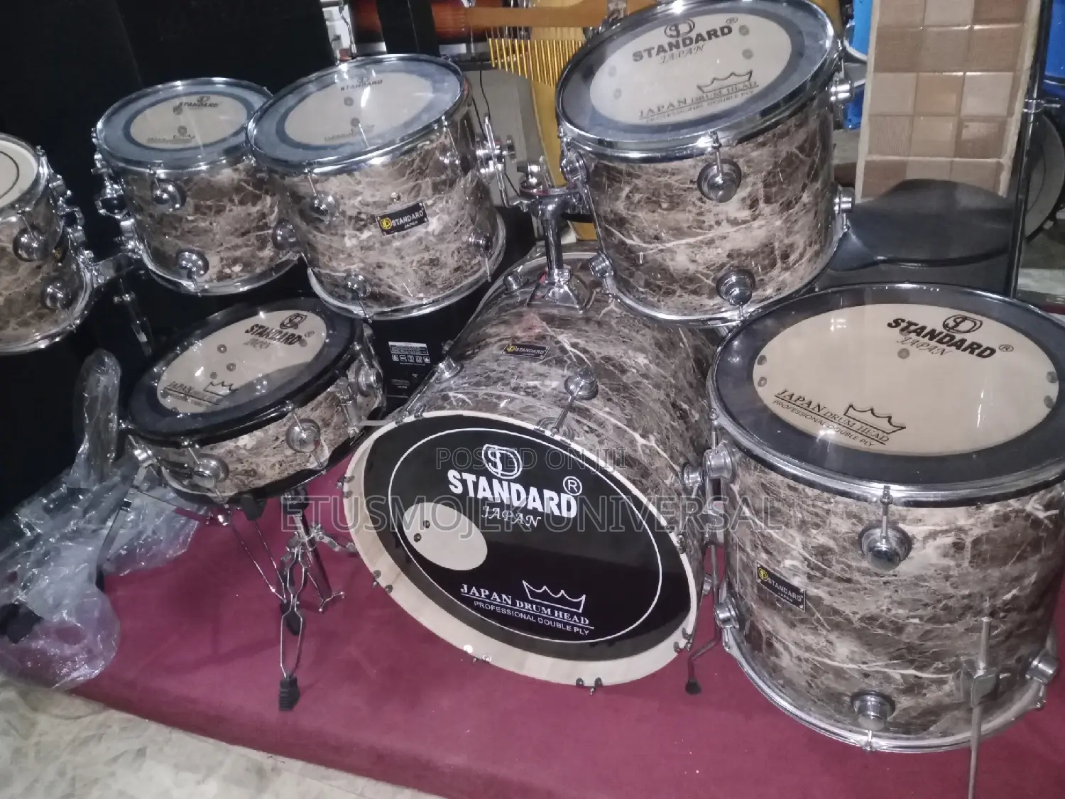 Professional Standard Japan 7set Drum Set