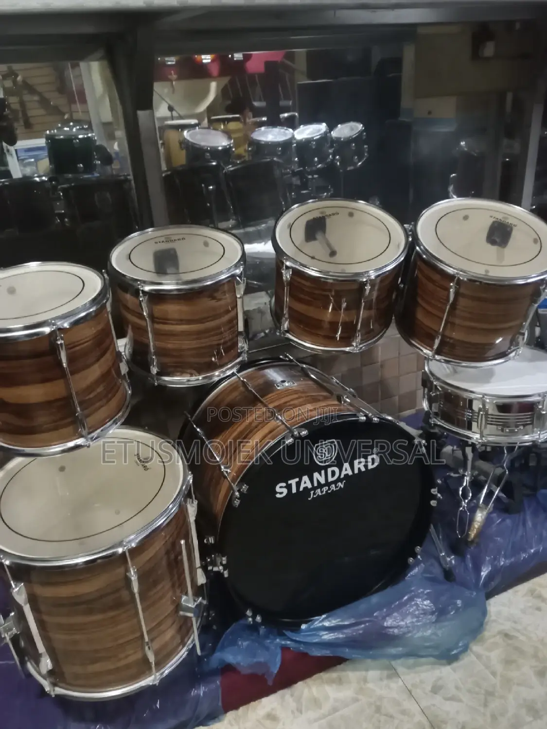 High Quality STANDARD JAPAN 7set Professional Drum