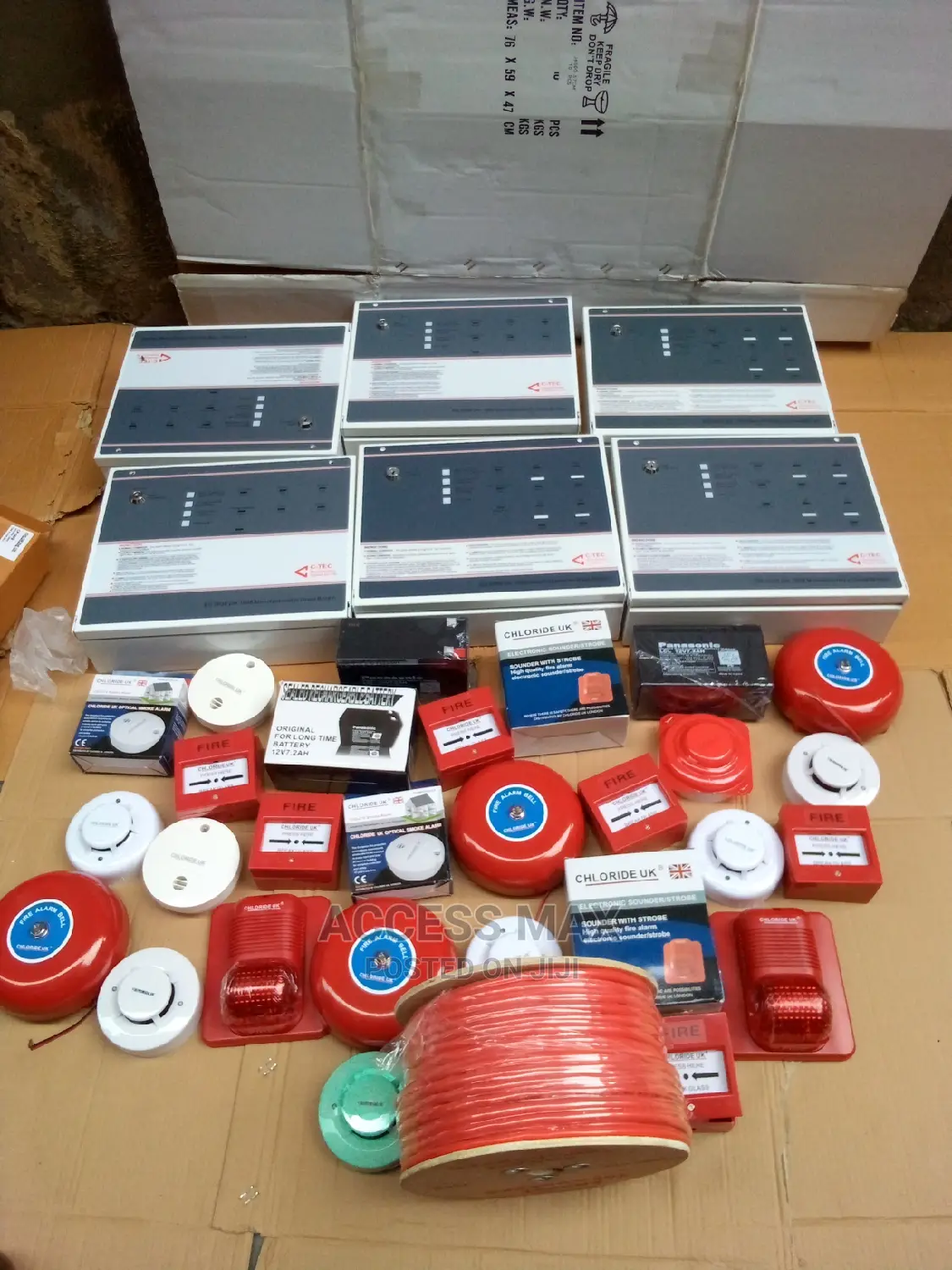 Smoke Detector.. Manual Call Point.. Sounder. Heat Detector