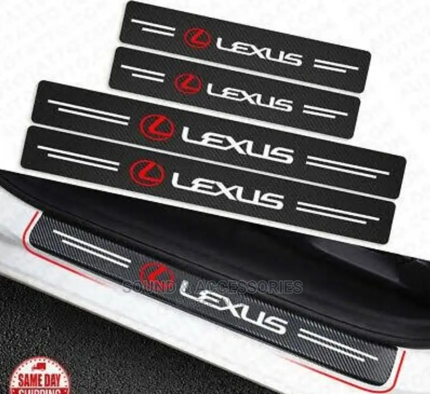 Lexus Branded Car Door Step Protective Sticker