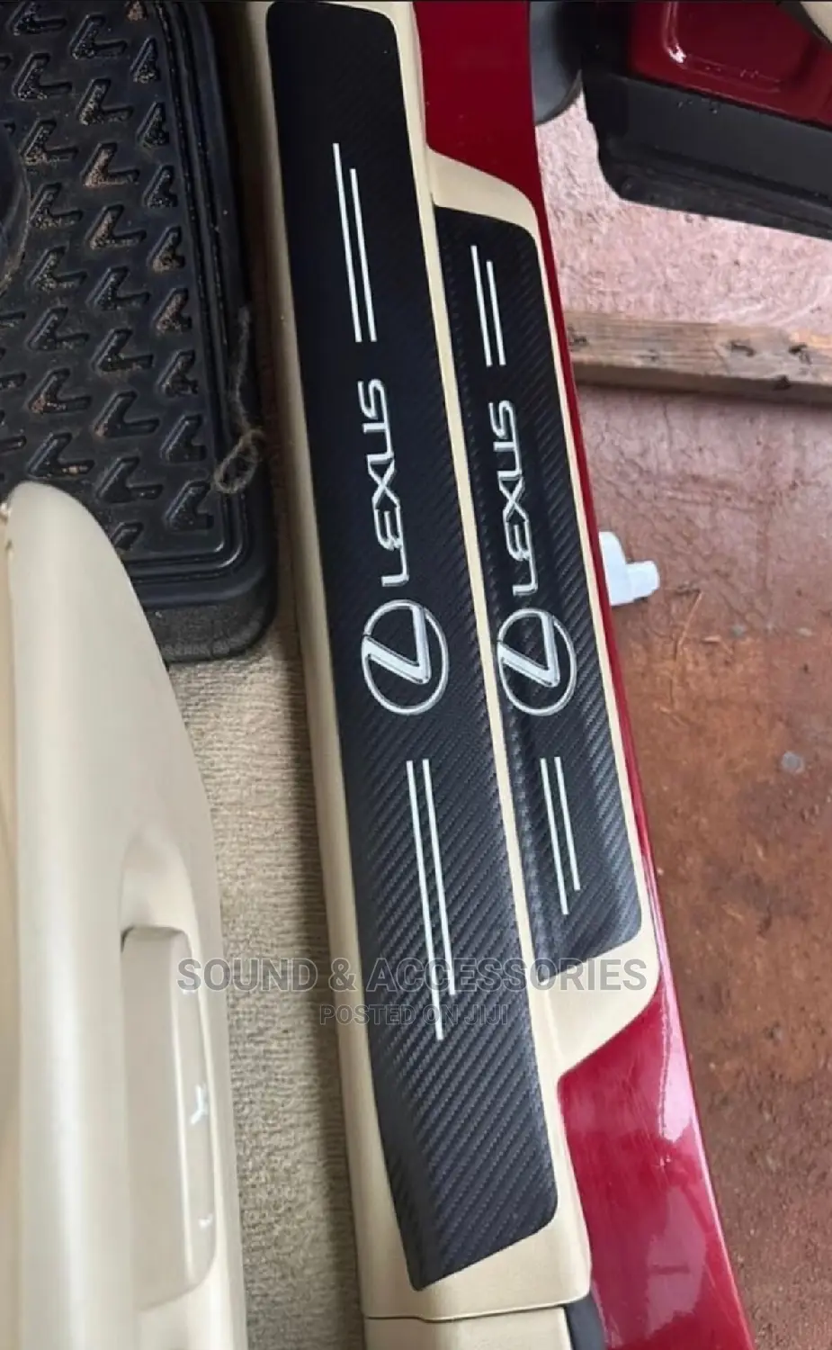 Lexus Branded Car Door Step Protective Sticker
