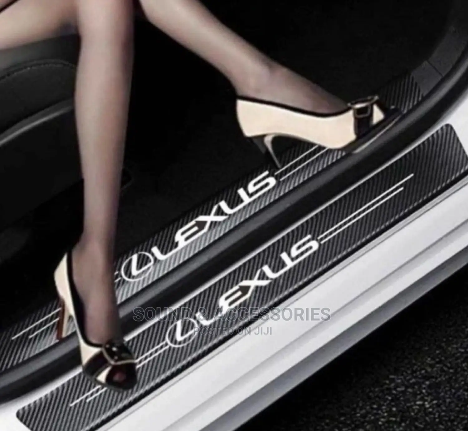 Lexus Branded Car Door Step Protective Sticker
