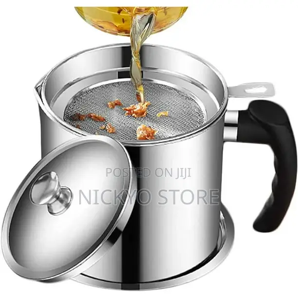 1.4liter Oil Strainer Pot Grease Can