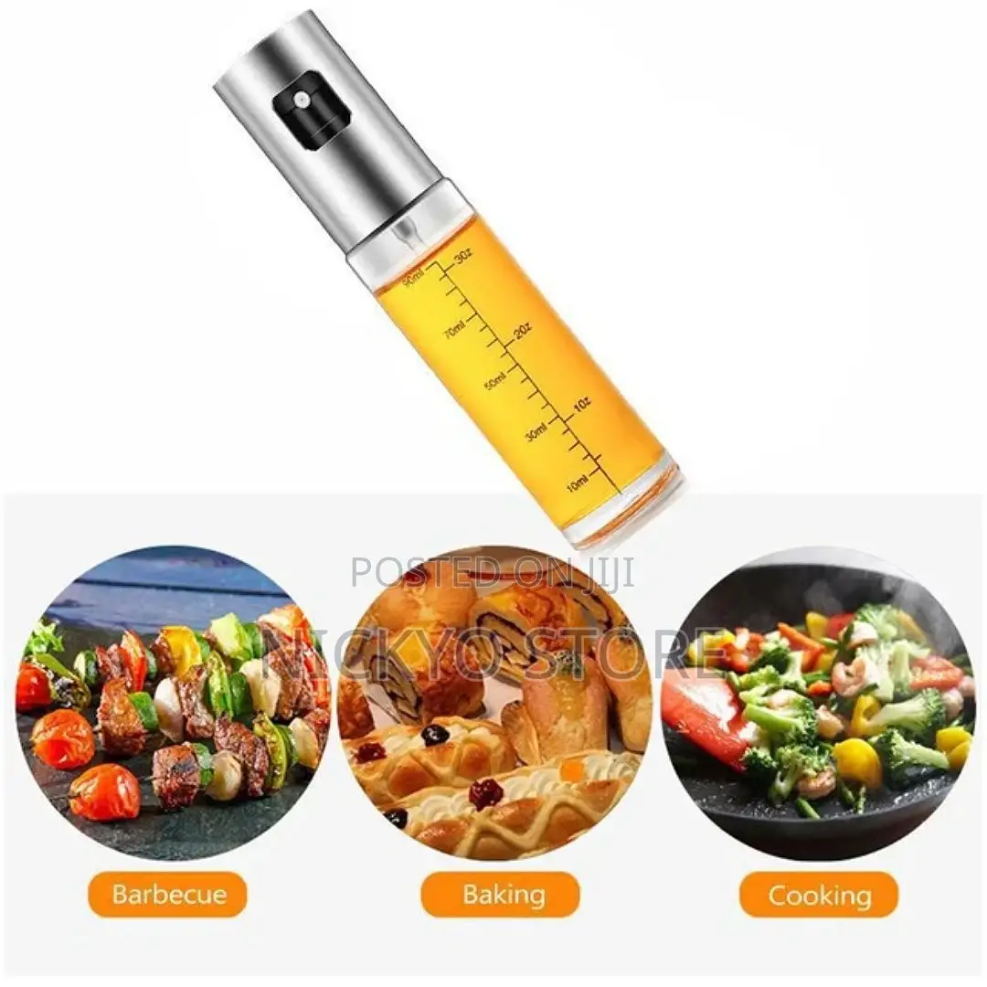 Glass Oil Spray Diffuser With Scale Dispenser Bottle