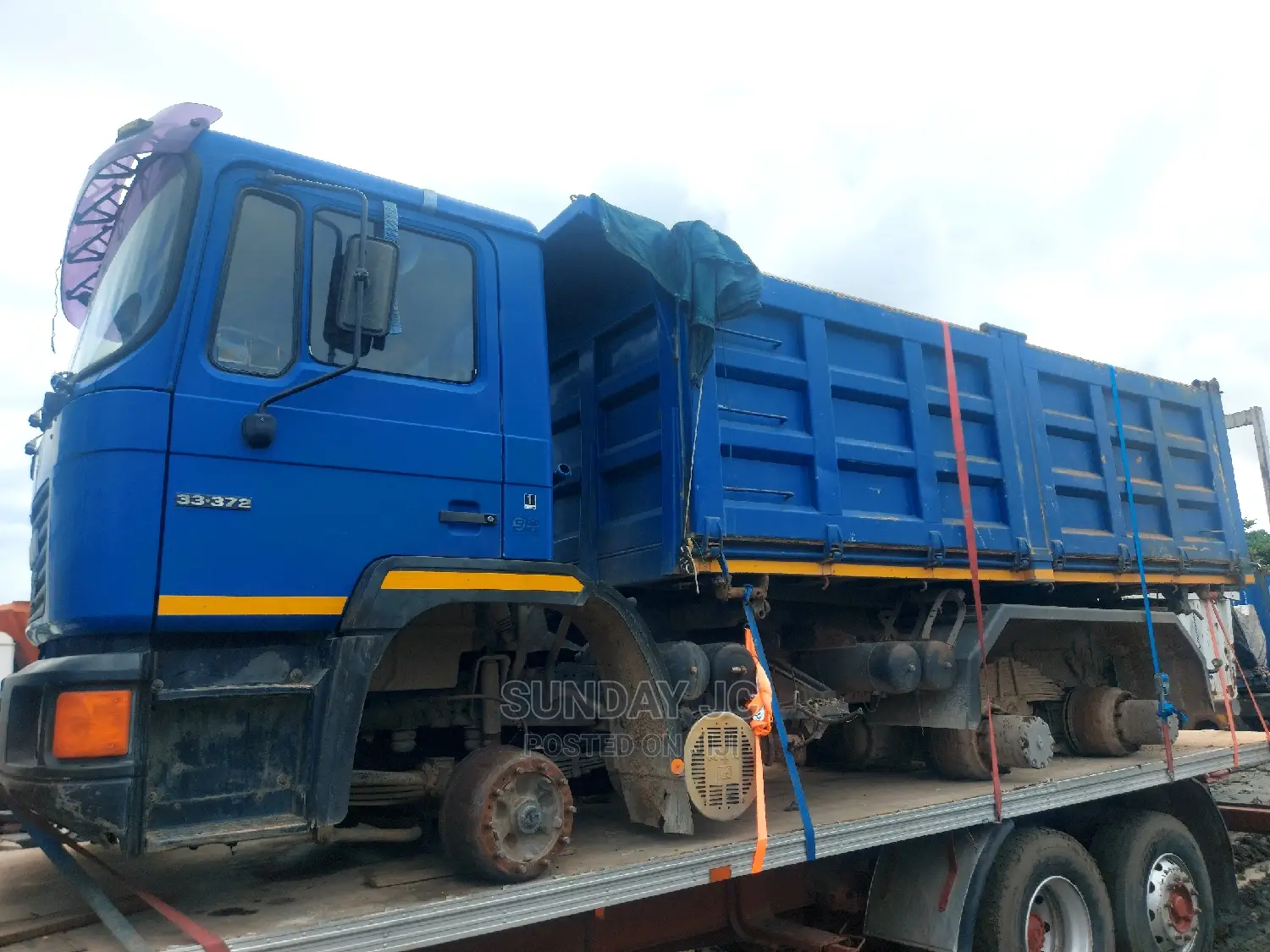 New Arrival 33 372 Man Ten Tyres Dump Truck With Big Axle