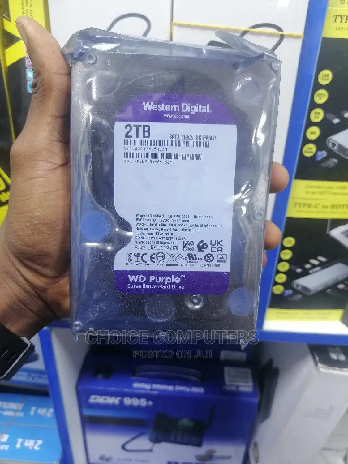 2tb Hard Drive for Desktop, Surveillance,Dvr NVR