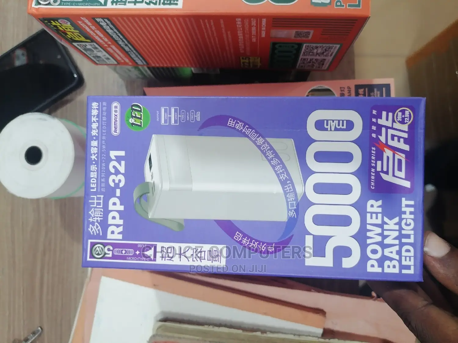 50,000mah Power Bank With Led Light Indicator