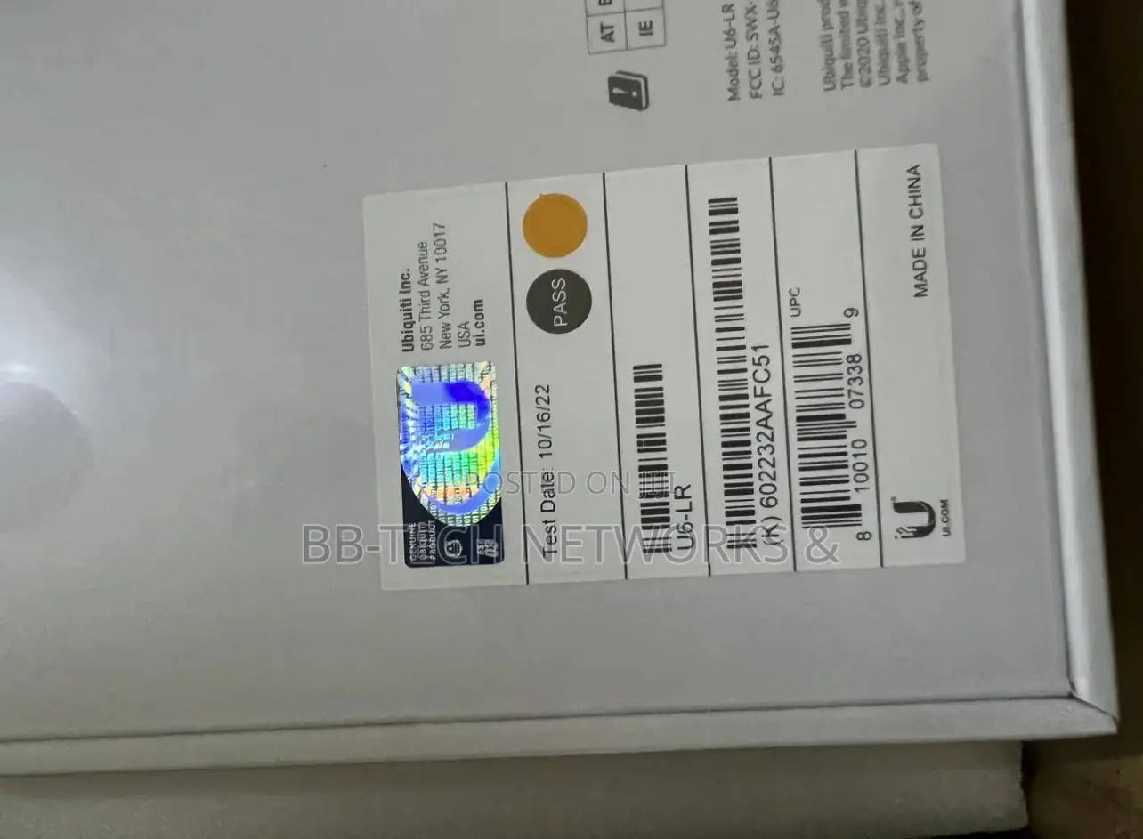 Ubiquiti Networks U6-Lr Unifi 6 Long-Range Access Point