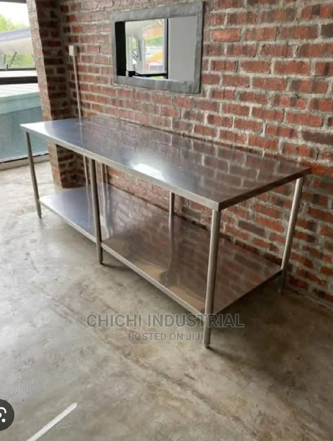 7ft Stainless Steel Working Table