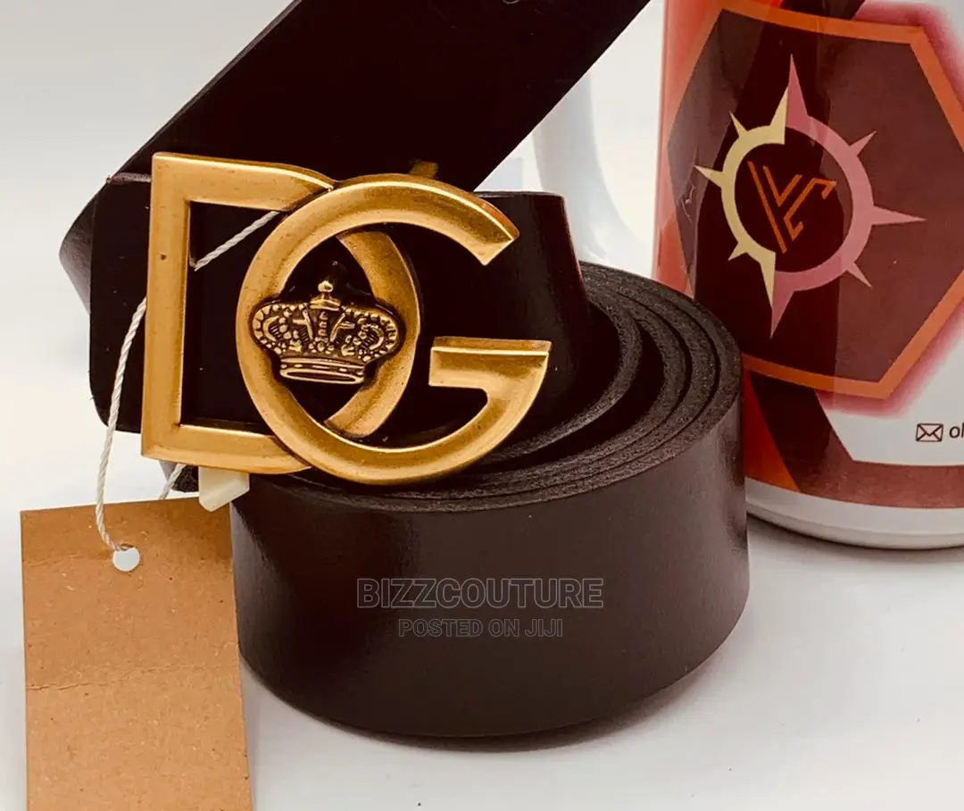 Original DOLCE GABBANA Leather Belts Available in Store